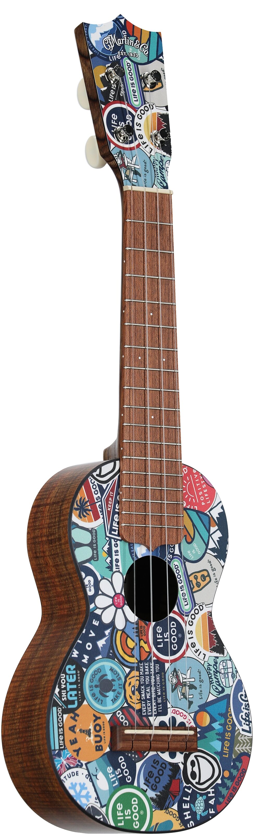 Martin 0XK Life is Good Ukulele (with Gig Bag) 6 Martin 0XK Life is Good Ukulele (with Gig Bag)