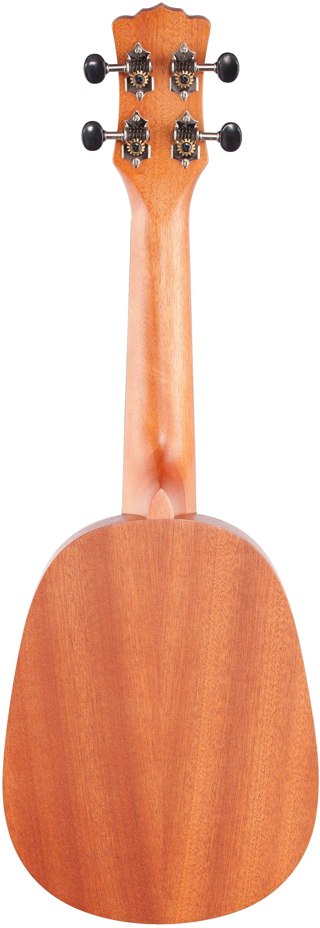Luna Vintage Mahogany Soprano Pineapple Ukulele 3 Luna Vintage Mahogany Soprano Pineapple Ukulele