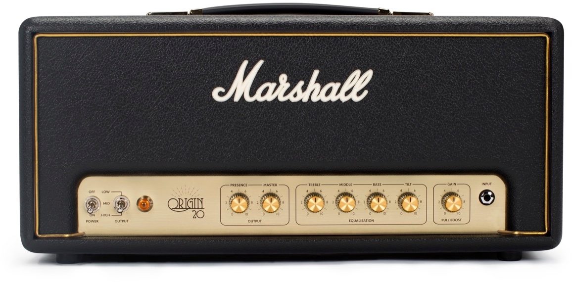 Marshall Origin20 Guitar Amplifier Head (20 Watts) 1 Marshall Origin20 Guitar Amplifier Head (20 Watts)