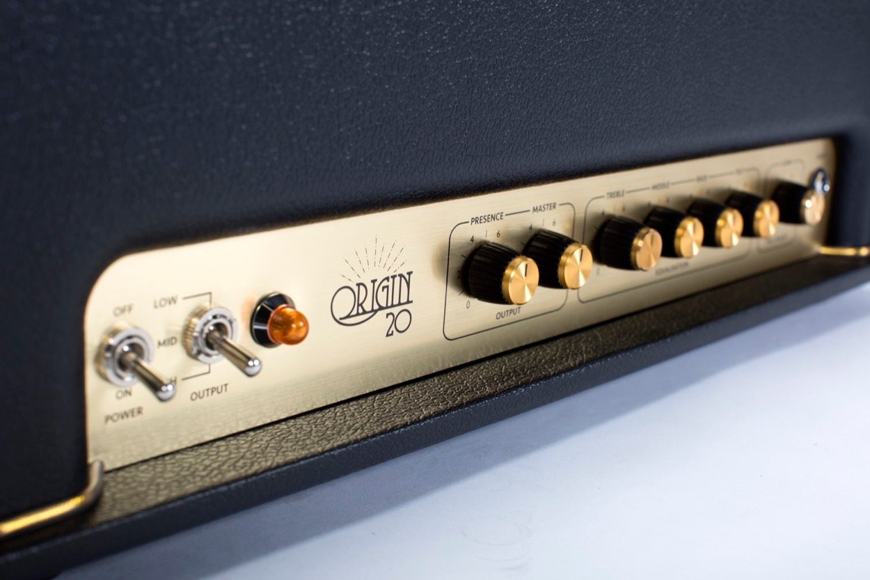 Marshall Origin20 Guitar Amplifier Head (20 Watts) 2 Marshall Origin20 Guitar Amplifier Head (20 Watts)