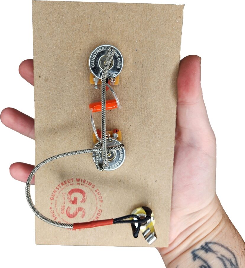 Gunstreet Les Paul Junior P90 Wiring Harness 1 Gunstreet Les Paul Junior P90 Wiring Harness
