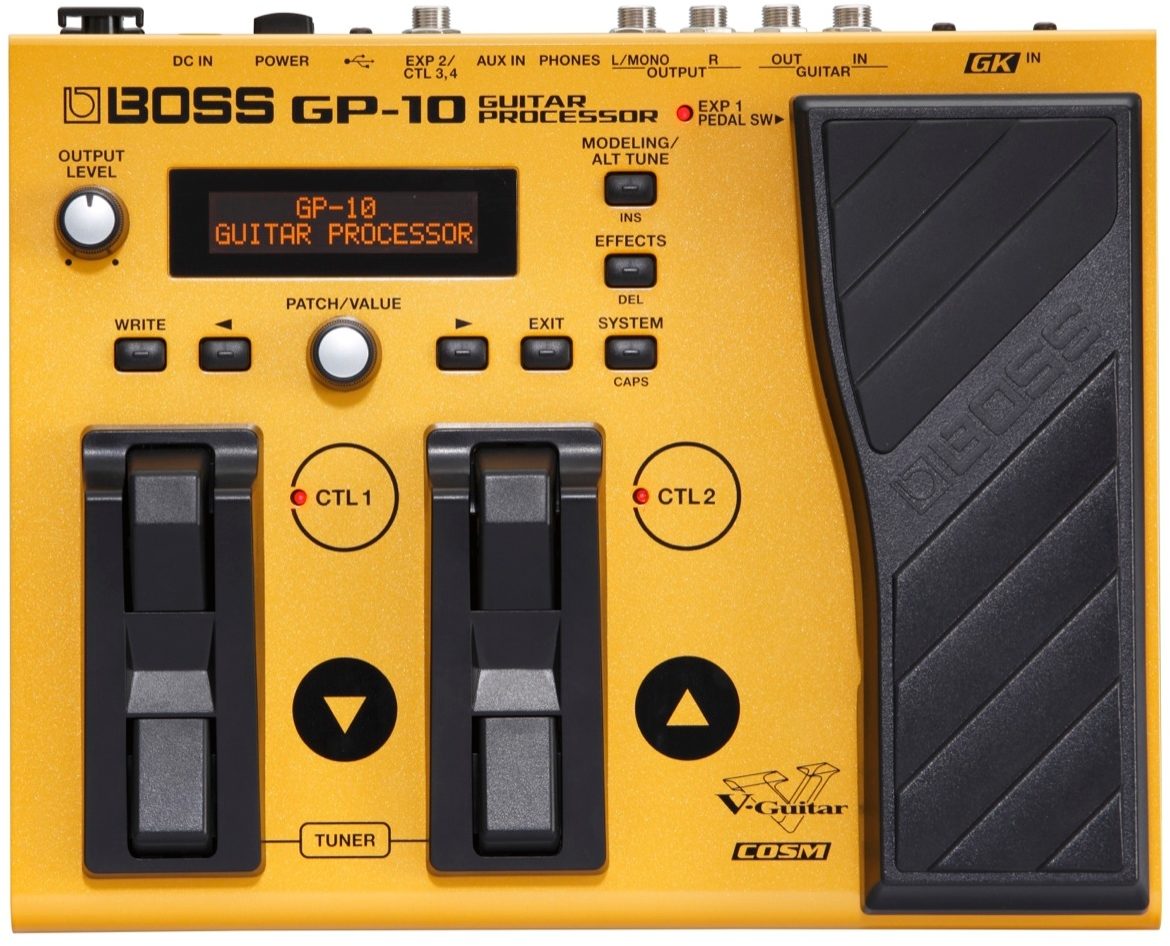 Boss GP-10 Guitar Processor Multi-Effects Pedal 1 Boss GP-10 Guitar Processor Multi-Effects Pedal