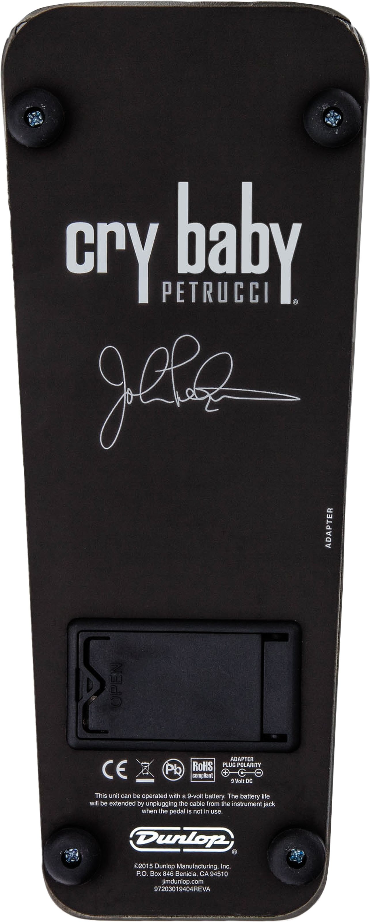 Dunlop John Petrucci JP95 Cry Baby Wah Pedal 6 Dunlop John Petrucci JP95 Cry Baby Wah Pedal