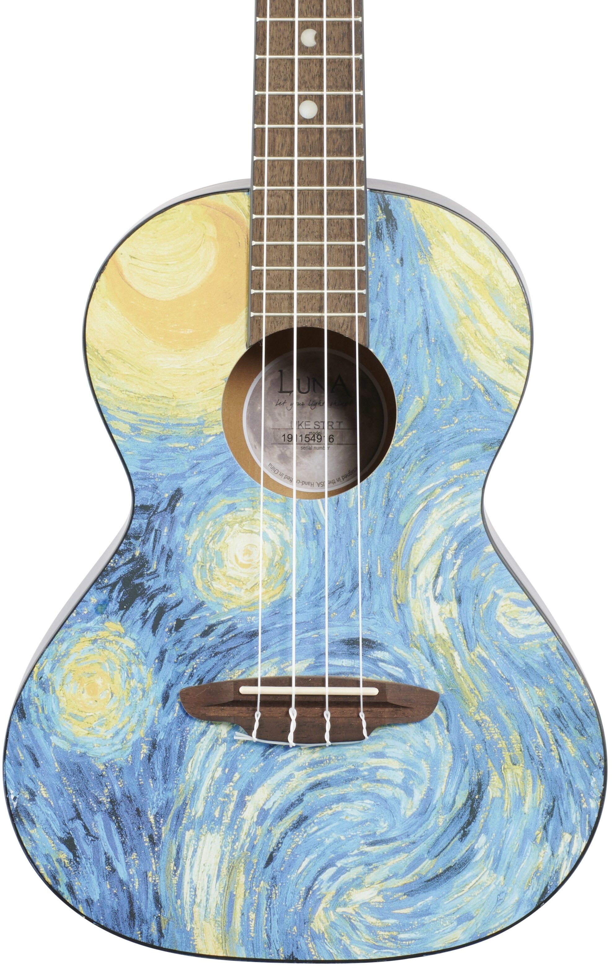 Luna Starry Night Tenor Ukulele (with Gig Bag) 5 Luna Starry Night Tenor Ukulele (with Gig Bag)