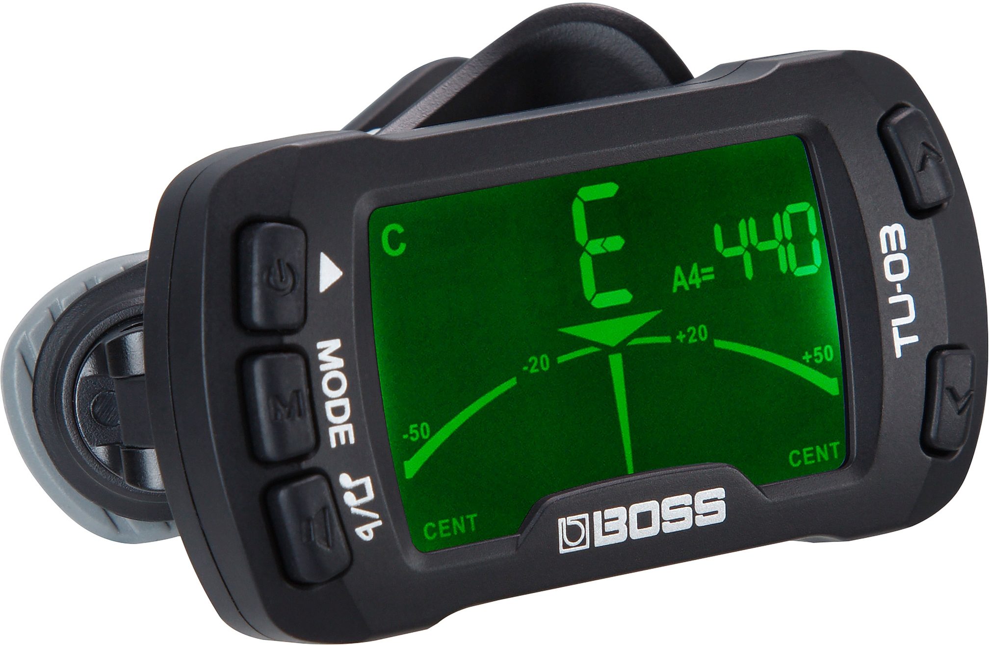 Boss TU-03 Clip-On Tuner and Metronome 3 Boss TU-03 Clip-On Tuner and Metronome