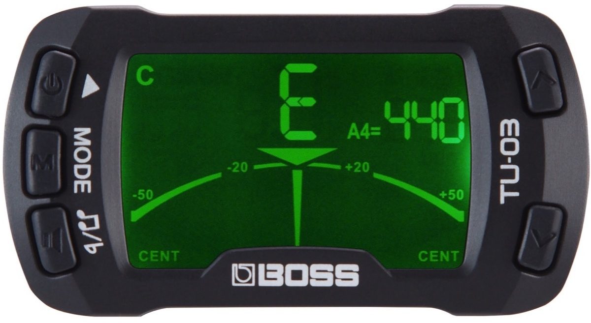 Boss TU-03 Clip-On Tuner and Metronome 8 Boss TU-03 Clip-On Tuner and Metronome