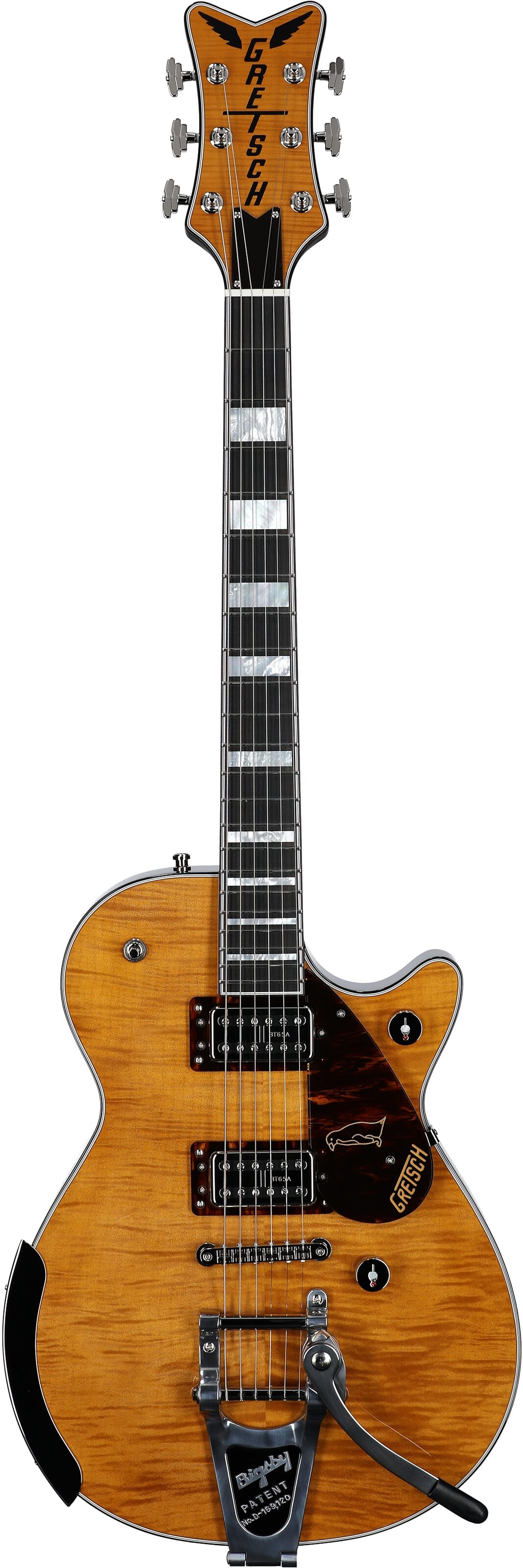 Gretsch G6134TFM-NH Nigel Hendroff Signature Penguin Electric Guitar (with Case) 2 Gretsch G6134TFM-NH Nigel Hendroff Signature Penguin Electric Guitar (with Case)