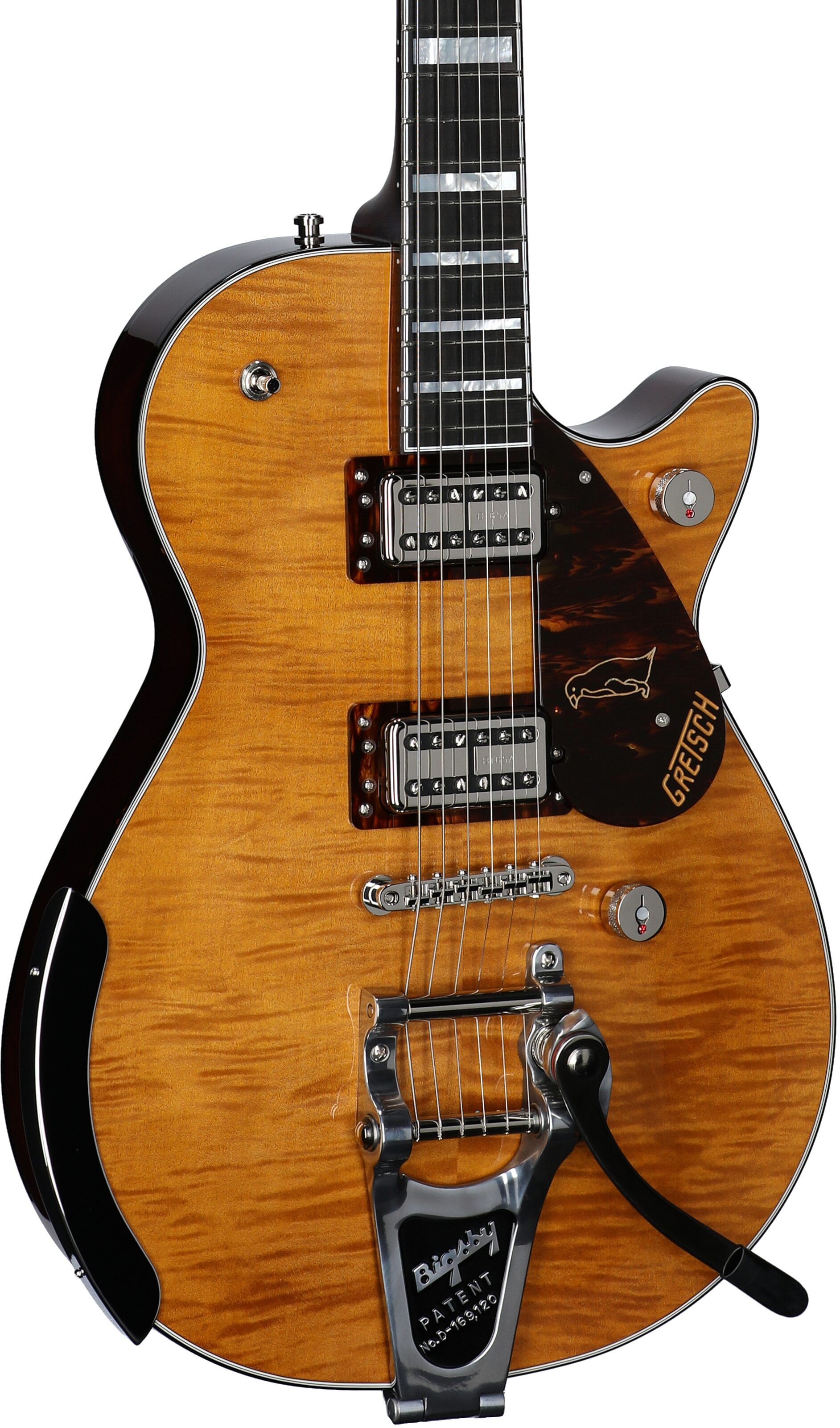 Gretsch G6134TFM-NH Nigel Hendroff Signature Penguin Electric Guitar (with Case) 3 Gretsch G6134TFM-NH Nigel Hendroff Signature Penguin Electric Guitar (with Case)