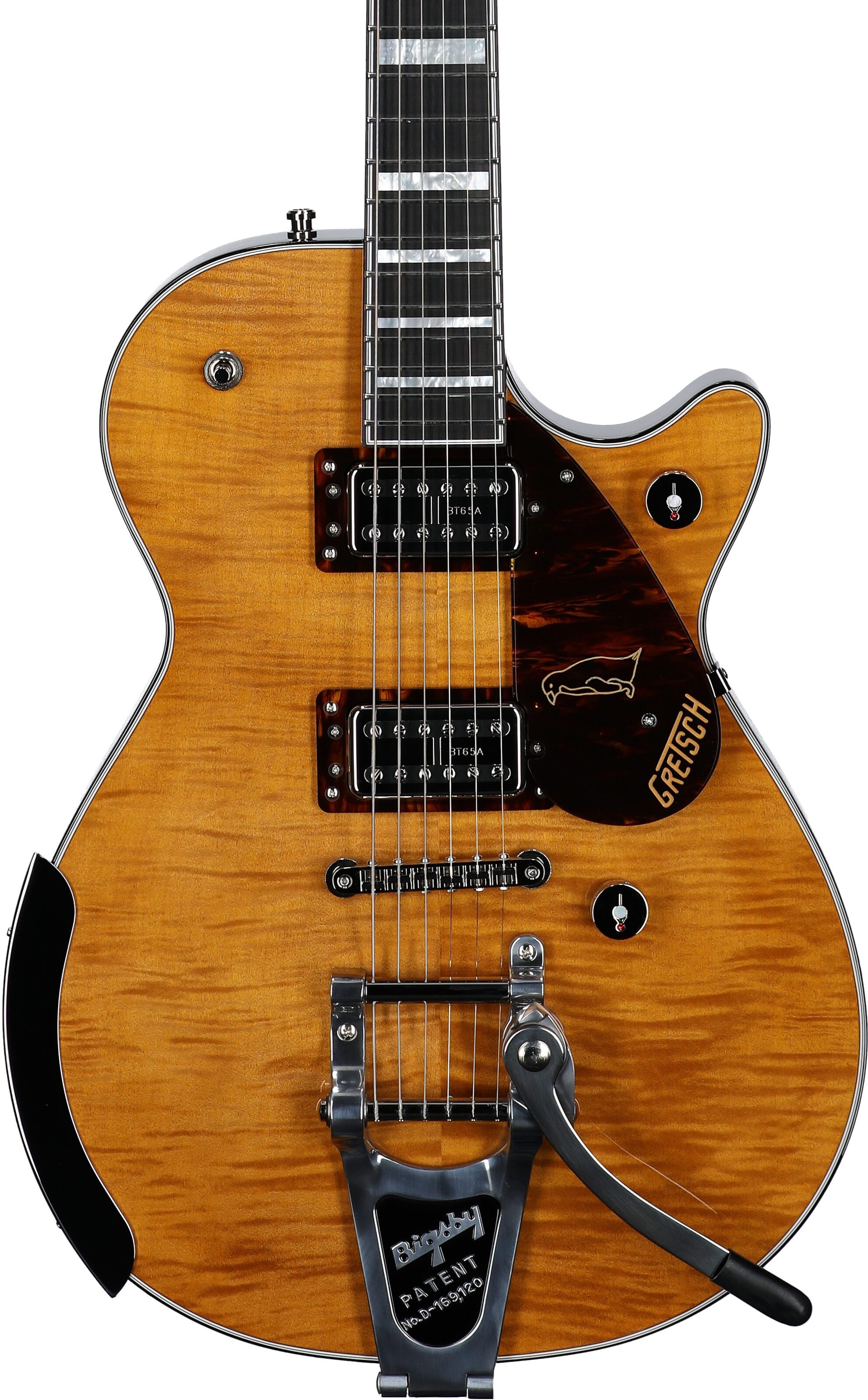 Gretsch G6134TFM-NH Nigel Hendroff Signature Penguin Electric Guitar (with Case)