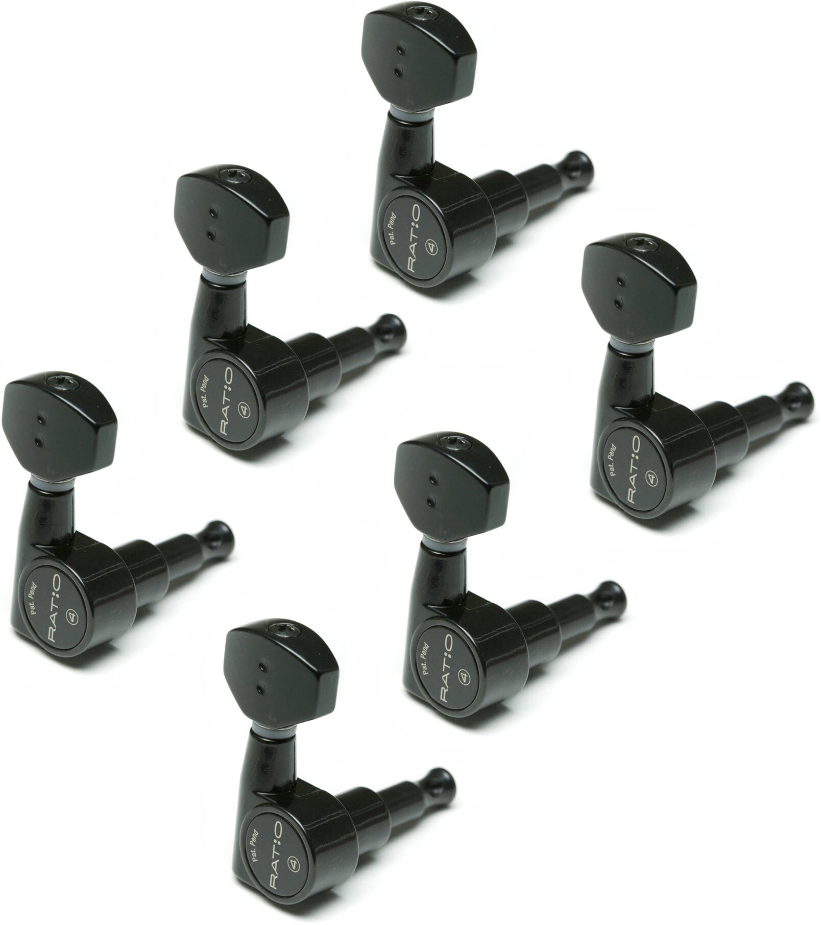 Graph Tech PRN-2721-B0 Ratio 6 In-line Tuners 2 Graph Tech PRN-2721-B0 Ratio 6 In-line Tuners