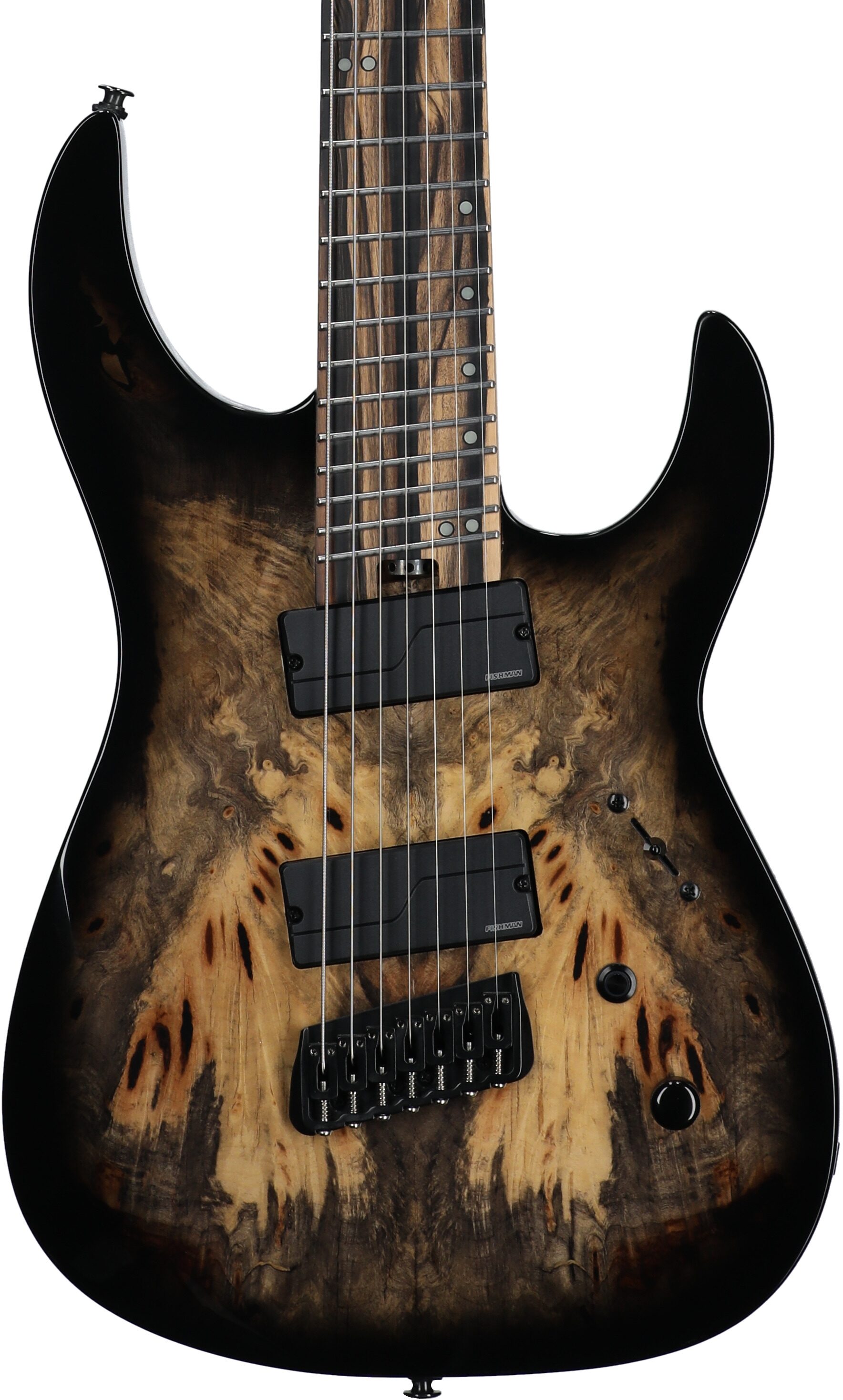 Legator N7FOD Ninja 7 Overdrive Multi-Scale Electric Guitar, 7-String