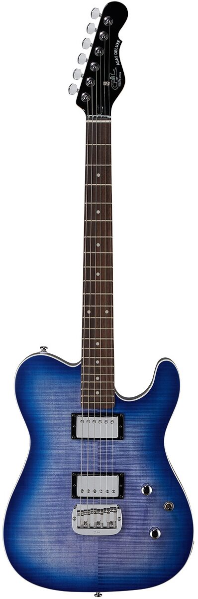 G&L Tribute ASAT Deluxe Carved-Top Electric Guitar 1 G&L Tribute ASAT Deluxe Carved-Top Electric Guitar