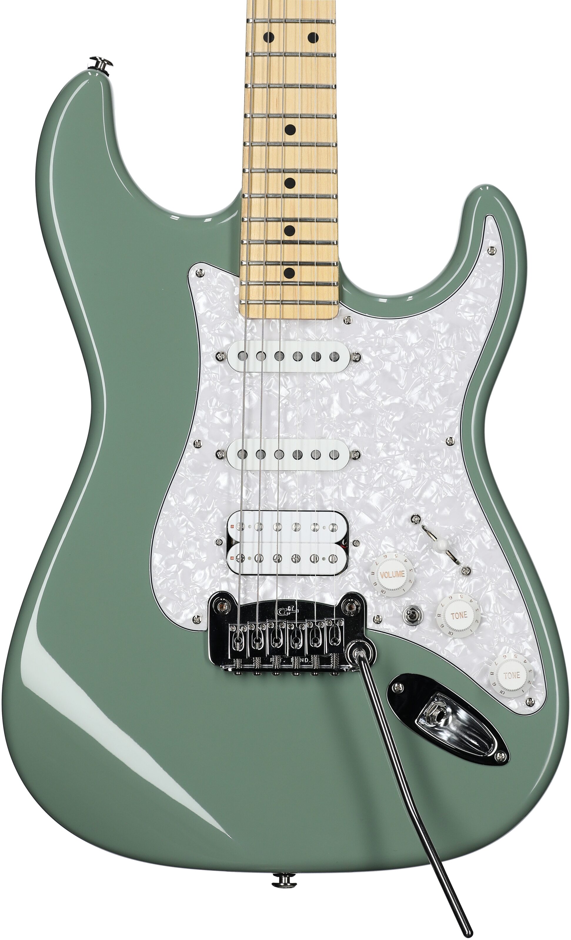 G&L Fullerton Deluxe Legacy HSS Electric Guitar (with Gig Bag) 1 G&L Fullerton Deluxe Legacy HSS Electric Guitar (with Gig Bag)