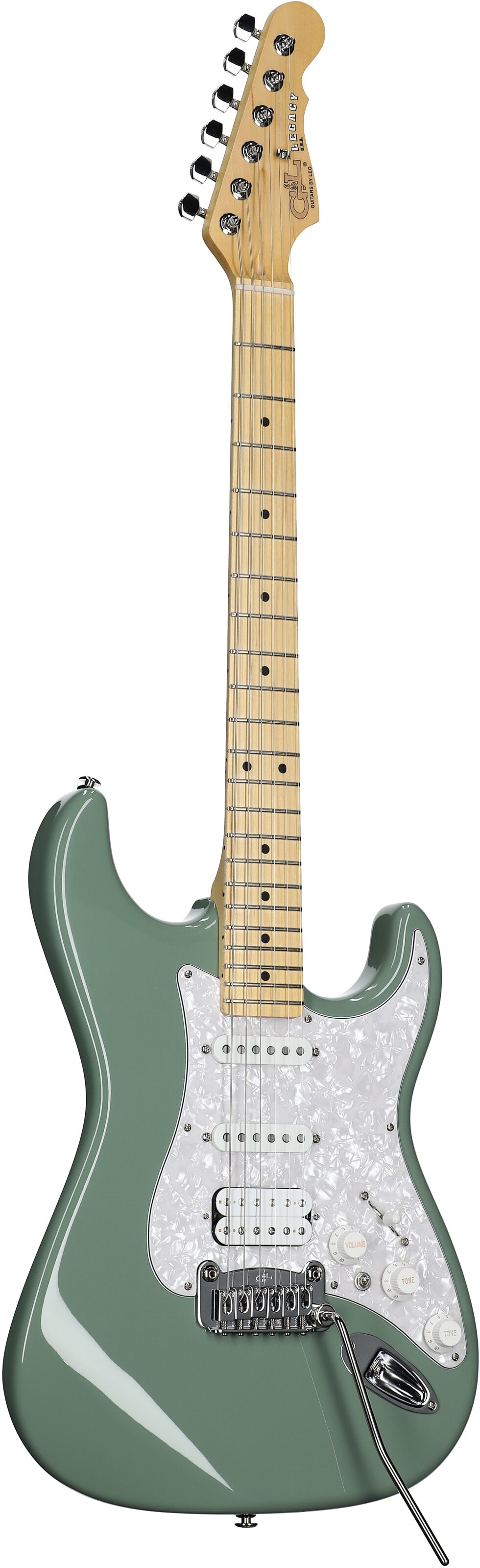 G&L Fullerton Deluxe Legacy HSS Electric Guitar (with Gig Bag) 6 G&L Fullerton Deluxe Legacy HSS Electric Guitar (with Gig Bag)