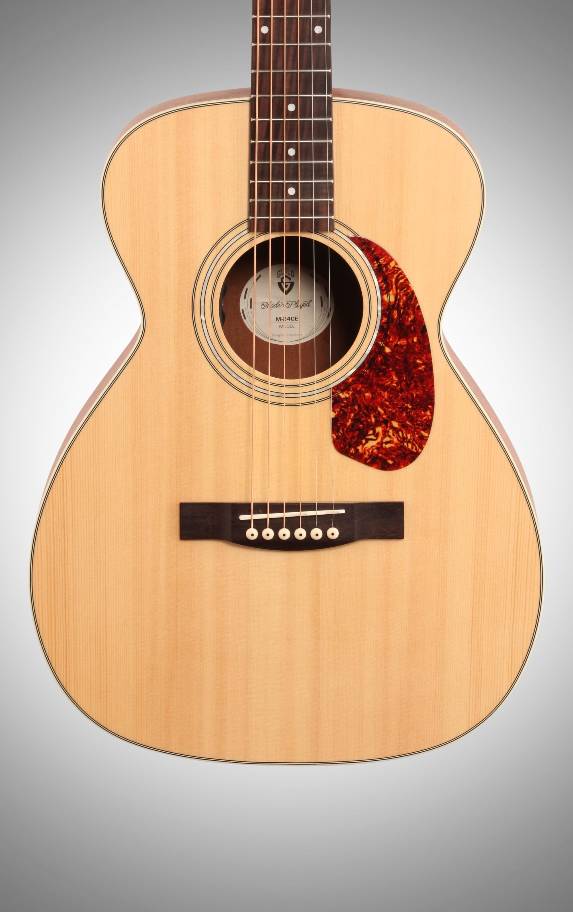 Guild M240E Acoustic-Electric Guitar 9 Guild M240E Acoustic-Electric Guitar