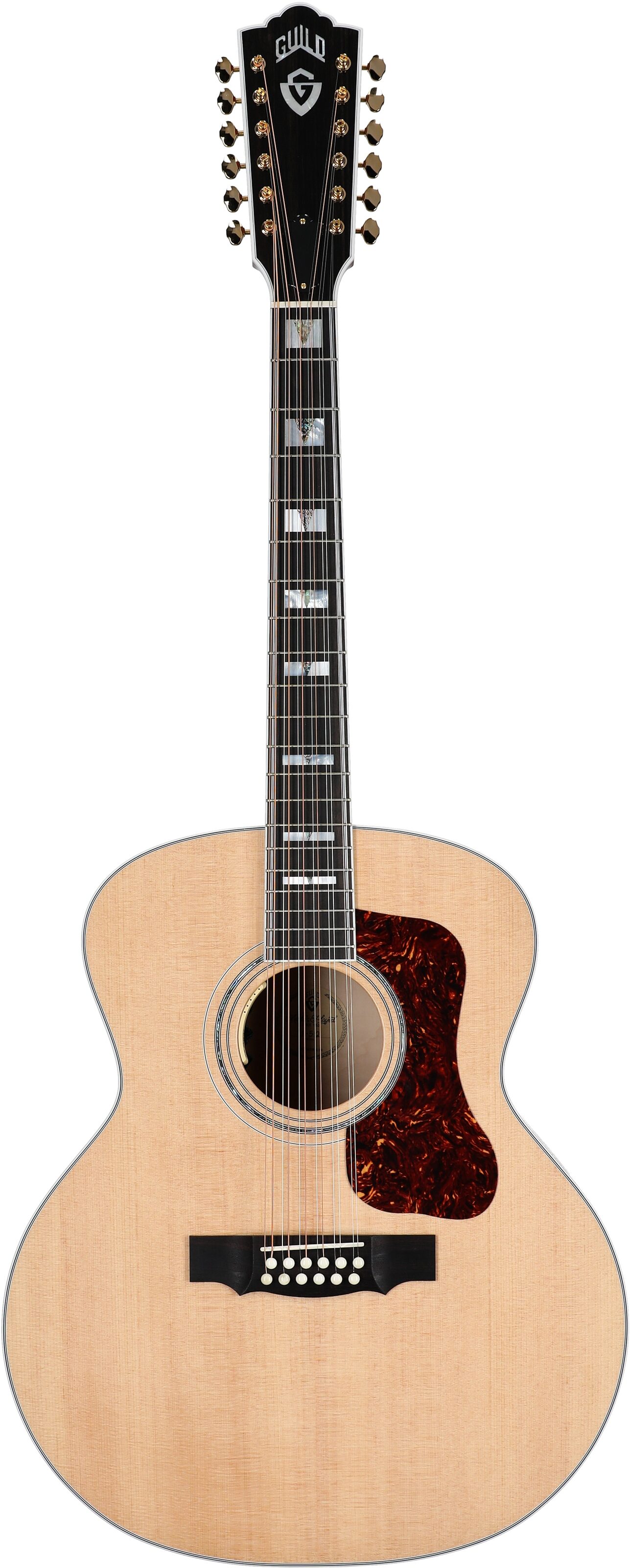 Guild F-512E Jumbo Maple Acoustic-Electric Guitar, 12-String (with Case) 2 Guild F-512E Jumbo Maple Acoustic-Electric Guitar, 12-String (with Case)