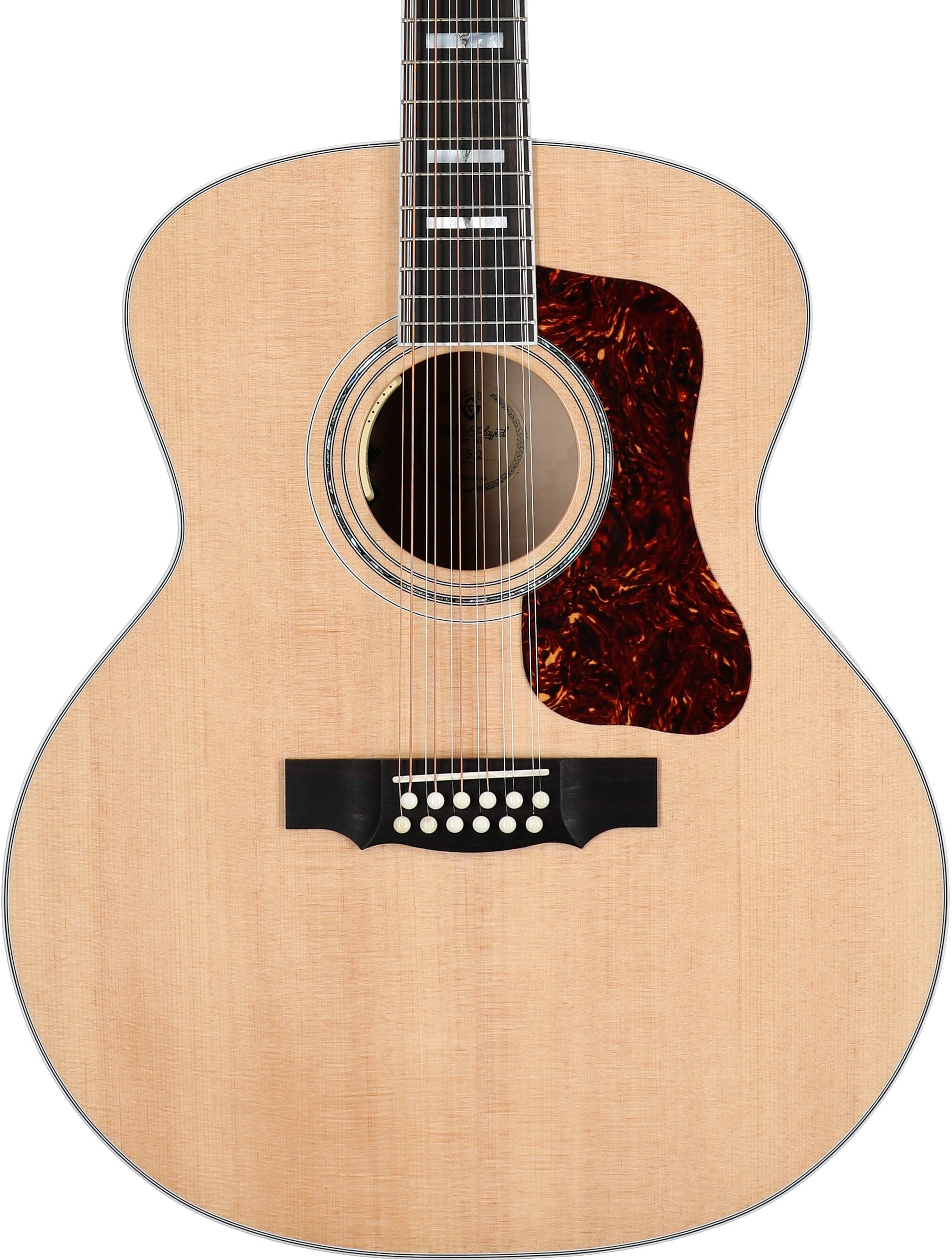 Guild F-512E Jumbo Maple Acoustic-Electric Guitar, 12-String (with Case) 5 Guild F-512E Jumbo Maple Acoustic-Electric Guitar, 12-String (with Case)