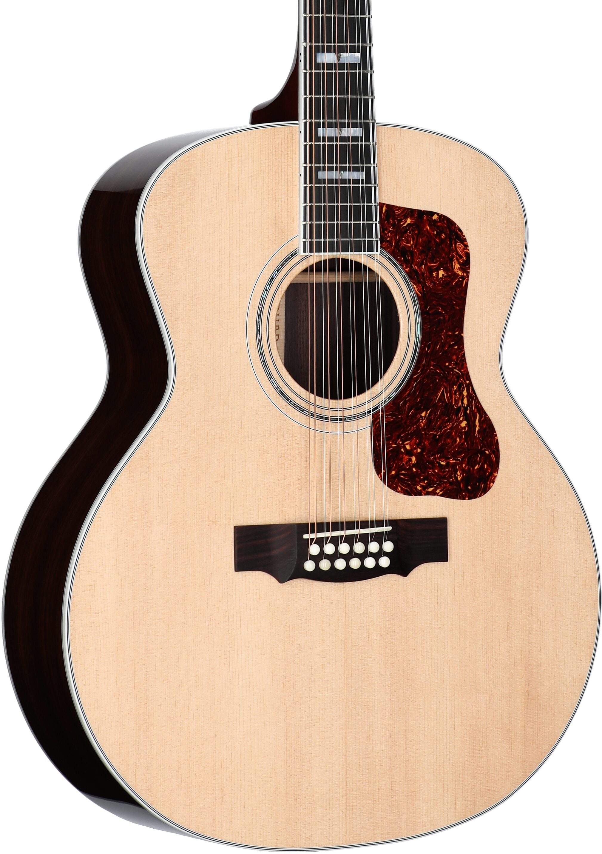 Guild F-512 12-String Acoustic Guitar (with Case)