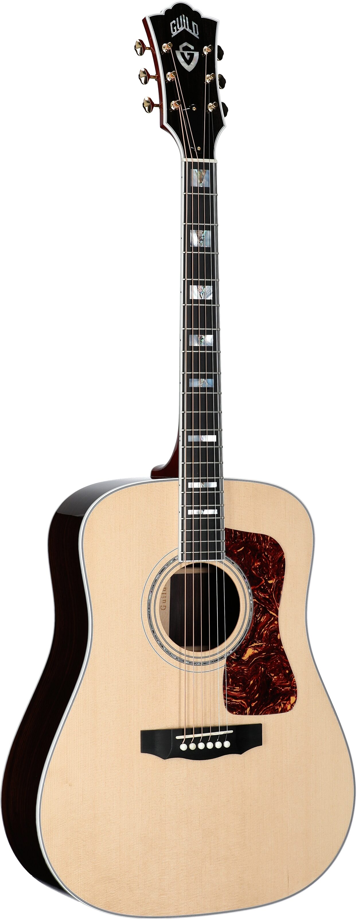 Guild D-55 Acoustic Guitar (with Case) 6 Guild D-55 Acoustic Guitar (with Case)