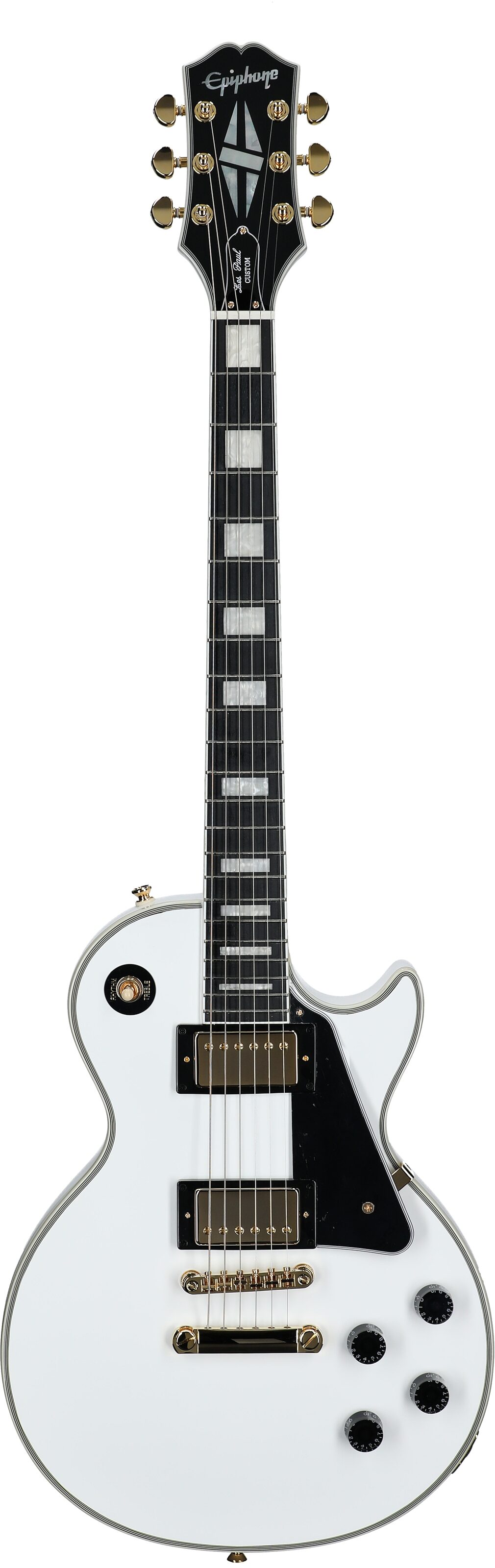 Epiphone Inspired by Gibson Les Paul Custom Electric Guitar 2 Epiphone Inspired by Gibson Les Paul Custom Electric Guitar