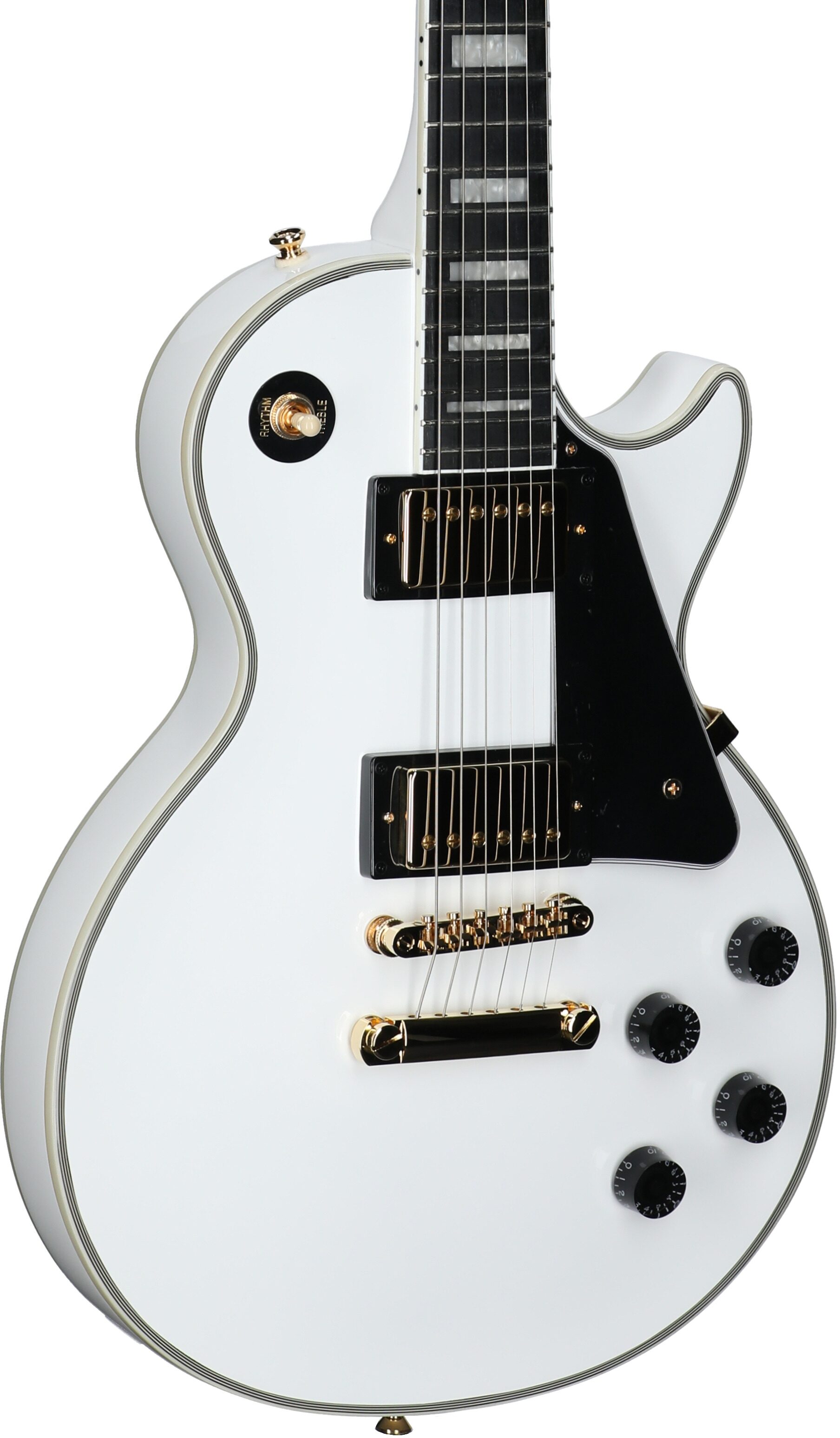 Epiphone Inspired by Gibson Les Paul Custom Electric Guitar 3 Epiphone Inspired by Gibson Les Paul Custom Electric Guitar