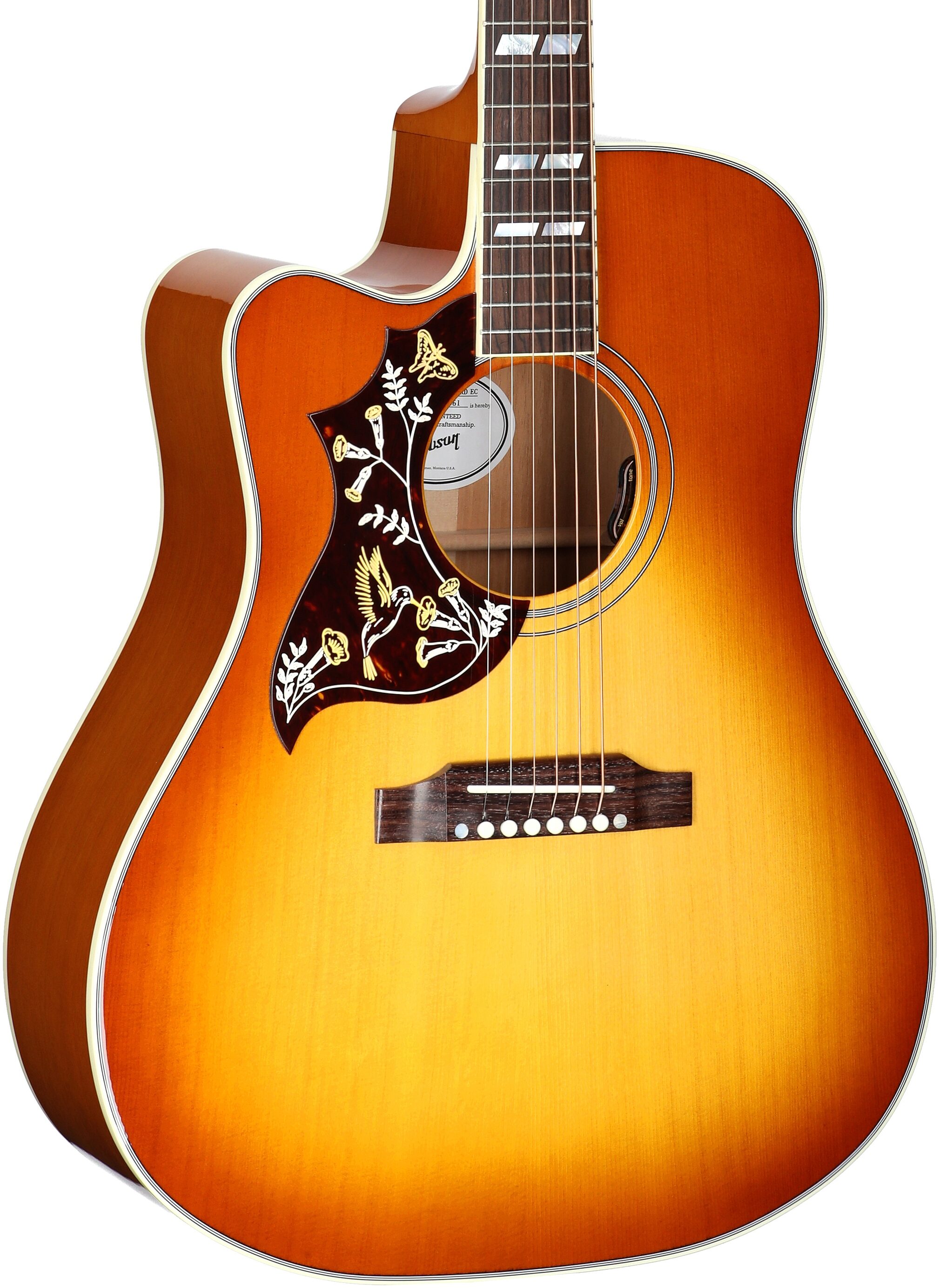 Gibson Hummingbird Standard Acoustic-Electric Guitar, Left-Handed (with Case)