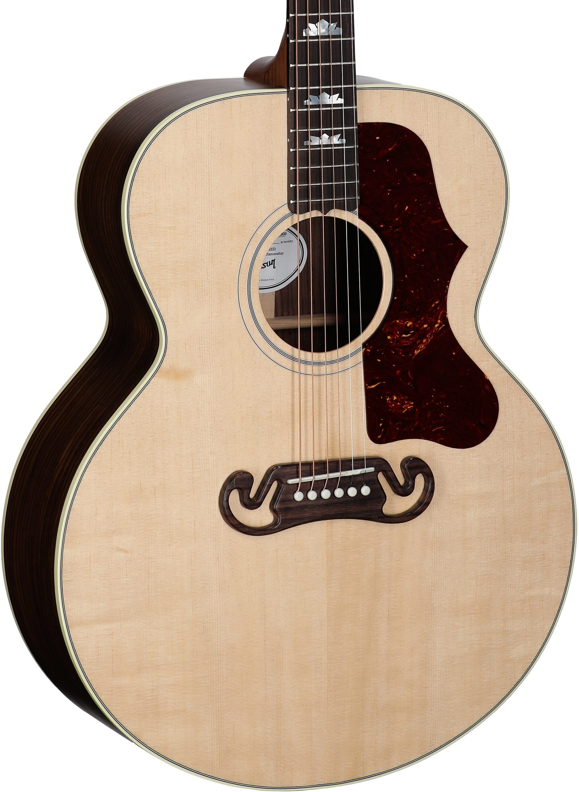 Gibson SJ-200 Studio Rosewood Jumbo Acoustic-Electric Guitar (with Case) 1 Gibson SJ-200 Studio Rosewood Jumbo Acoustic-Electric Guitar (with Case)