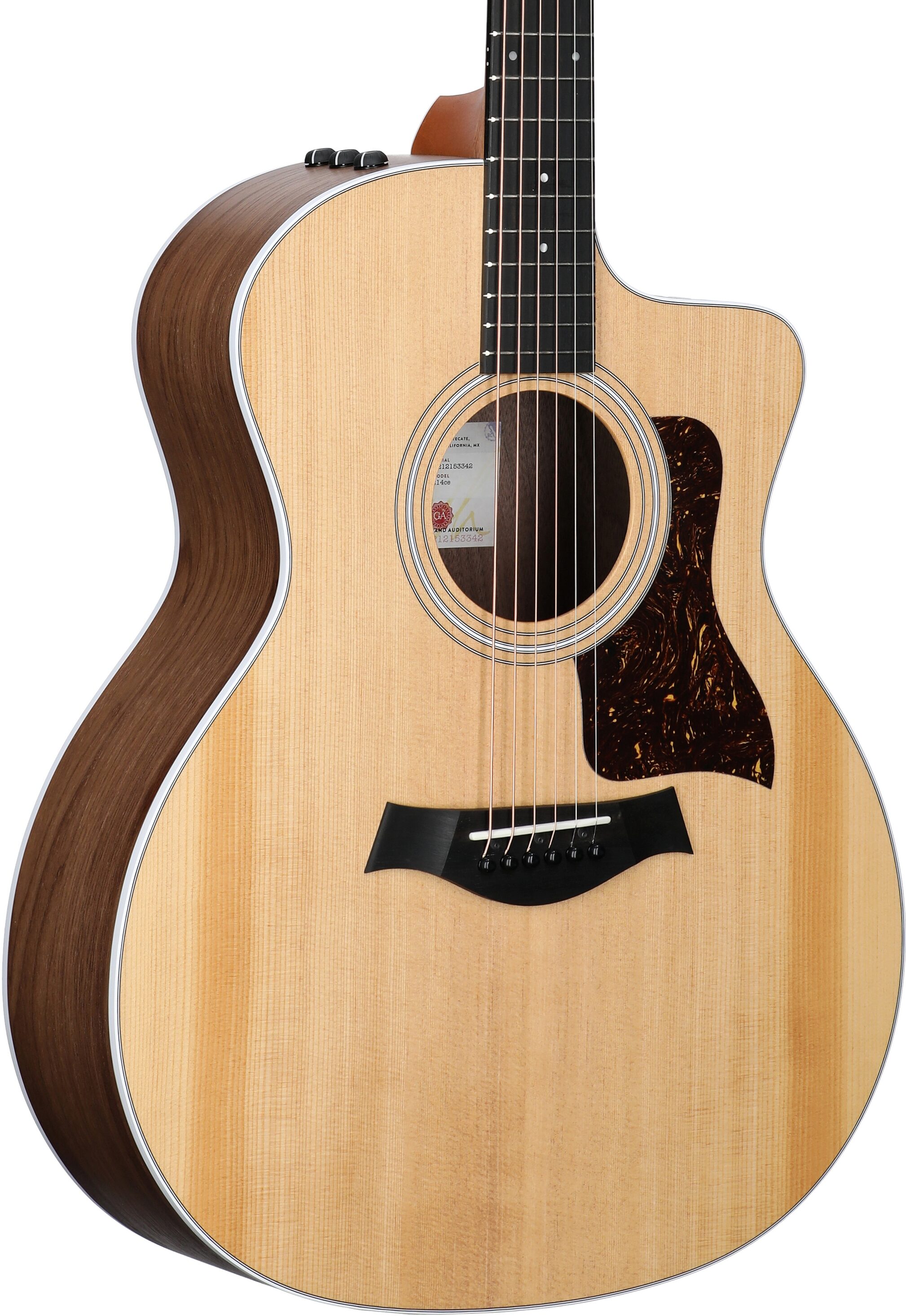 Taylor 214ce Grand Auditorium Acoustic-Electric Guitar (with Gig Bag)