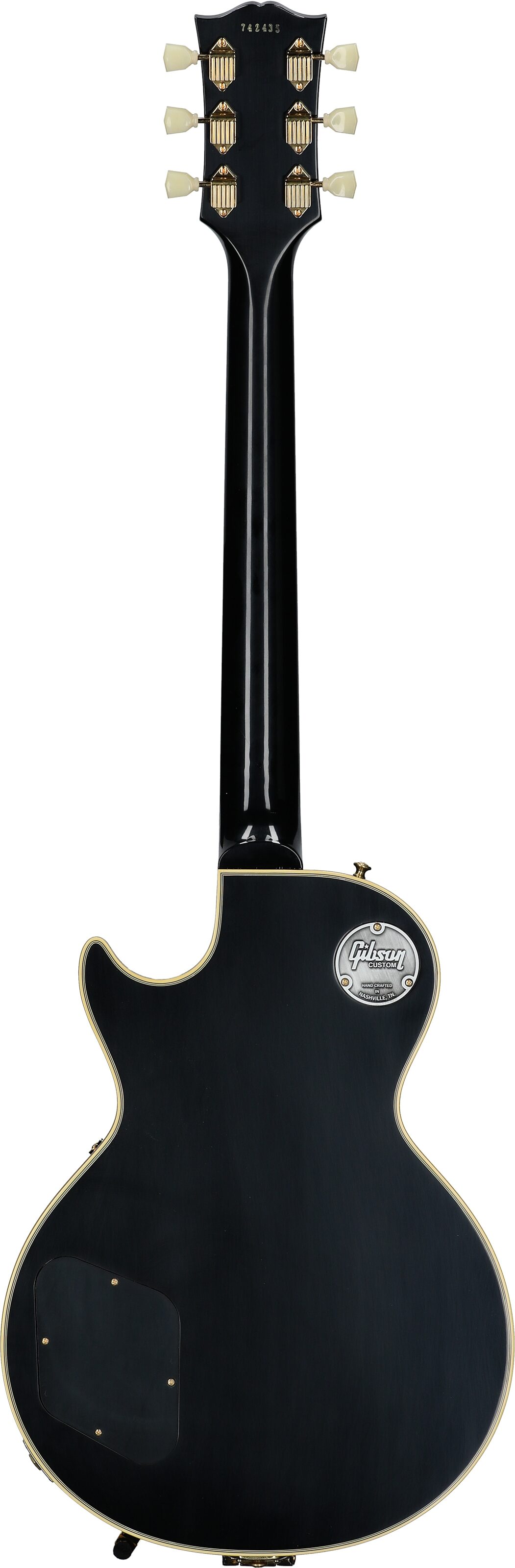 Gibson Custom '57 Les Paul Custom Black Beauty Electric Guitar (with Case) 4 Gibson Custom '57 Les Paul Custom Black Beauty Electric Guitar (with Case)