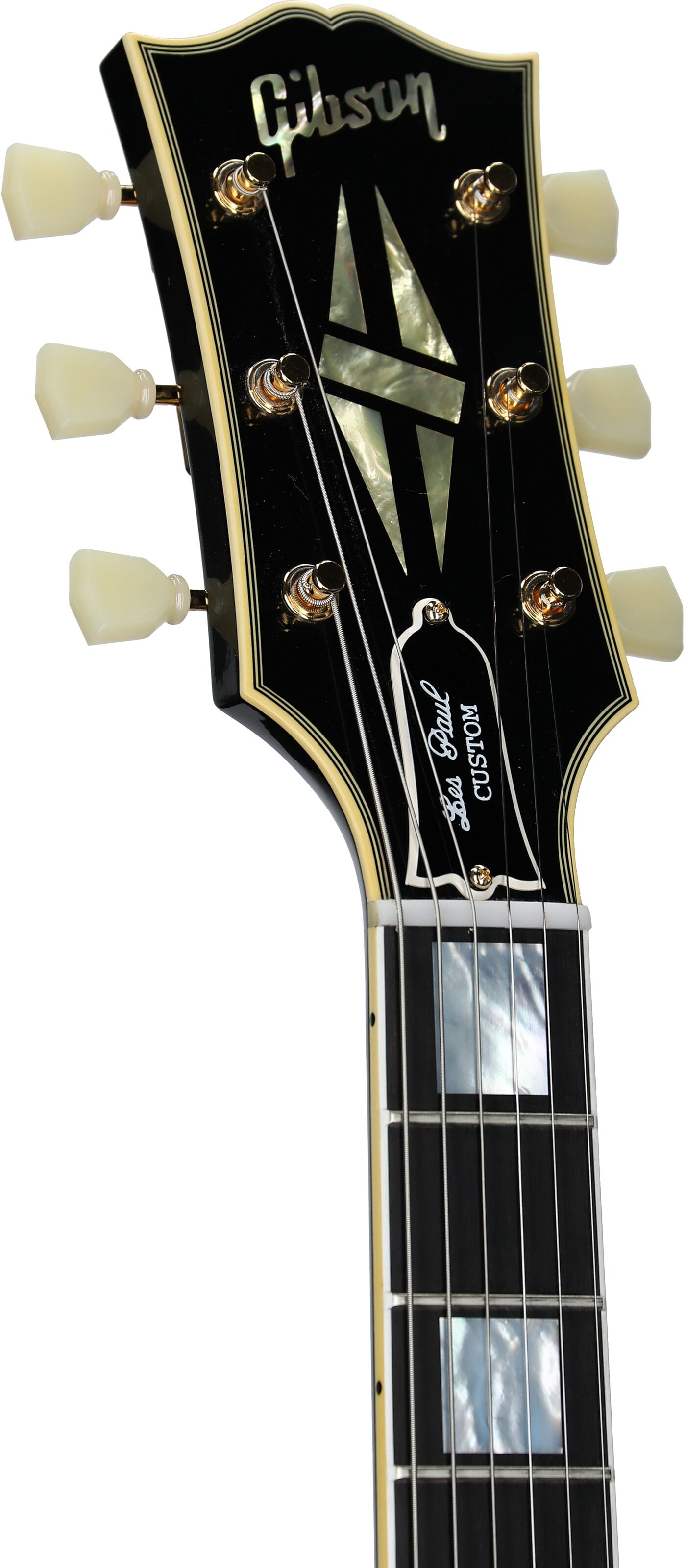 Gibson Custom '57 Les Paul Custom Black Beauty Electric Guitar (with Case) 5 Gibson Custom '57 Les Paul Custom Black Beauty Electric Guitar (with Case)