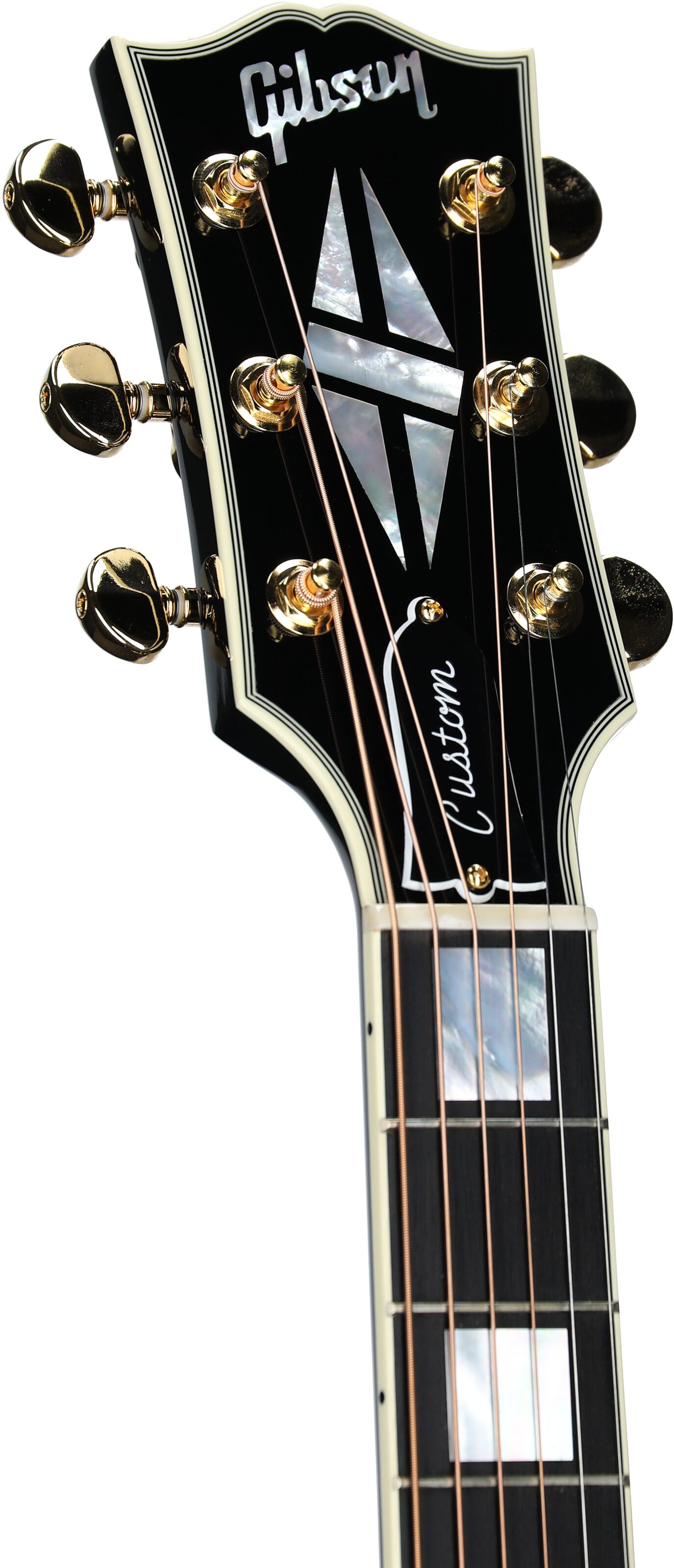 Gibson Custom J-45 Acoustic-Electric Guitar (with Case) 4 Gibson Custom J-45 Acoustic-Electric Guitar (with Case)