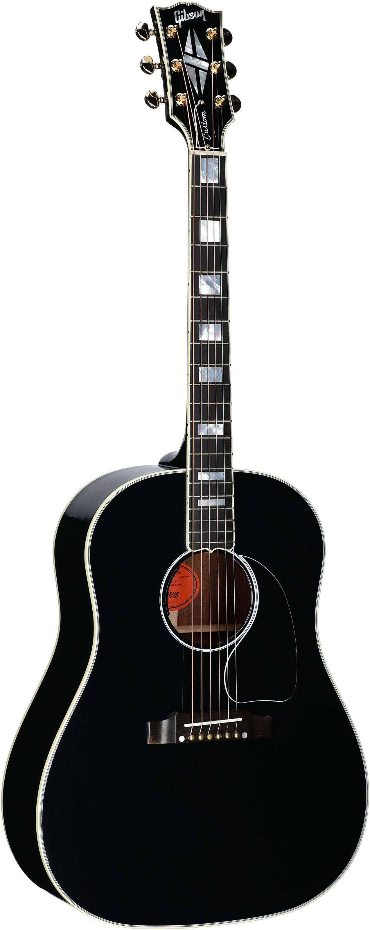 Gibson Custom J-45 Acoustic-Electric Guitar (with Case) 6 Gibson Custom J-45 Acoustic-Electric Guitar (with Case)