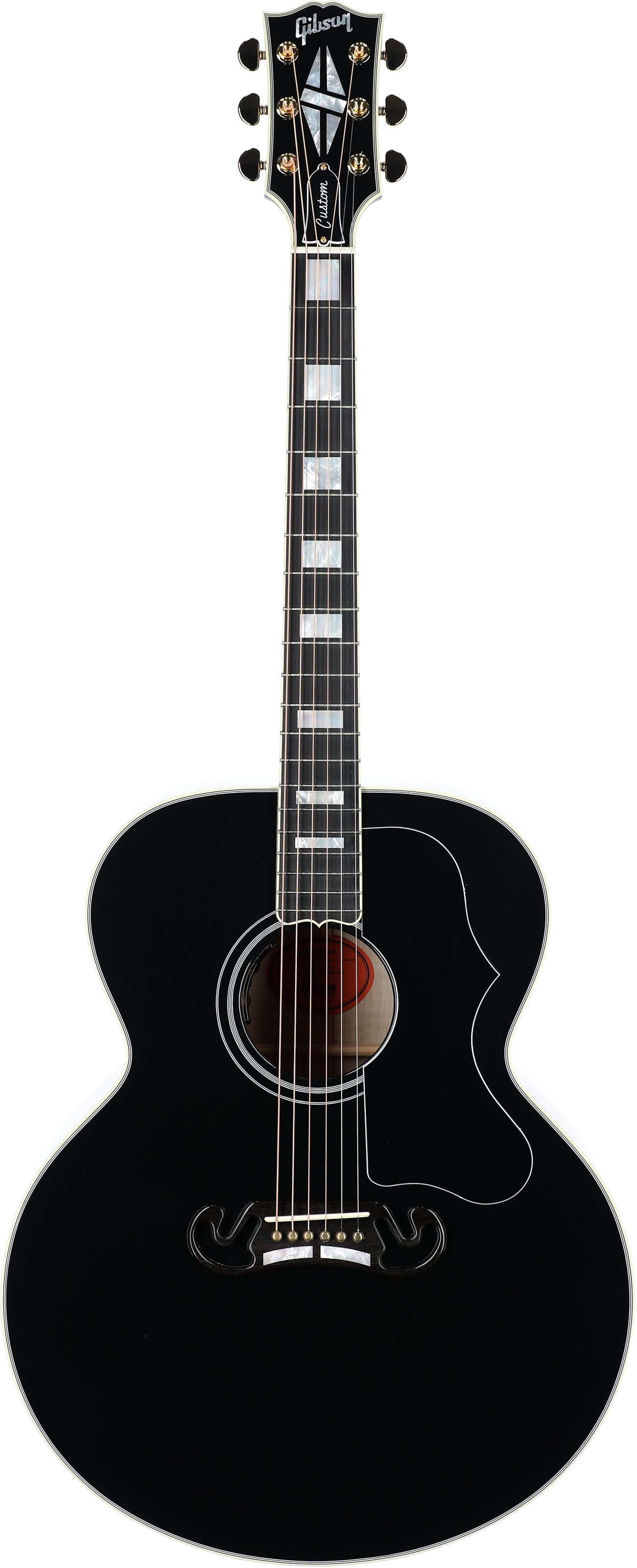 Gibson Custom Shop SJ200 Custom Jumbo Acoustic-Electric Guitar (with Case) 2 Gibson Custom Shop SJ200 Custom Jumbo Acoustic-Electric Guitar (with Case)
