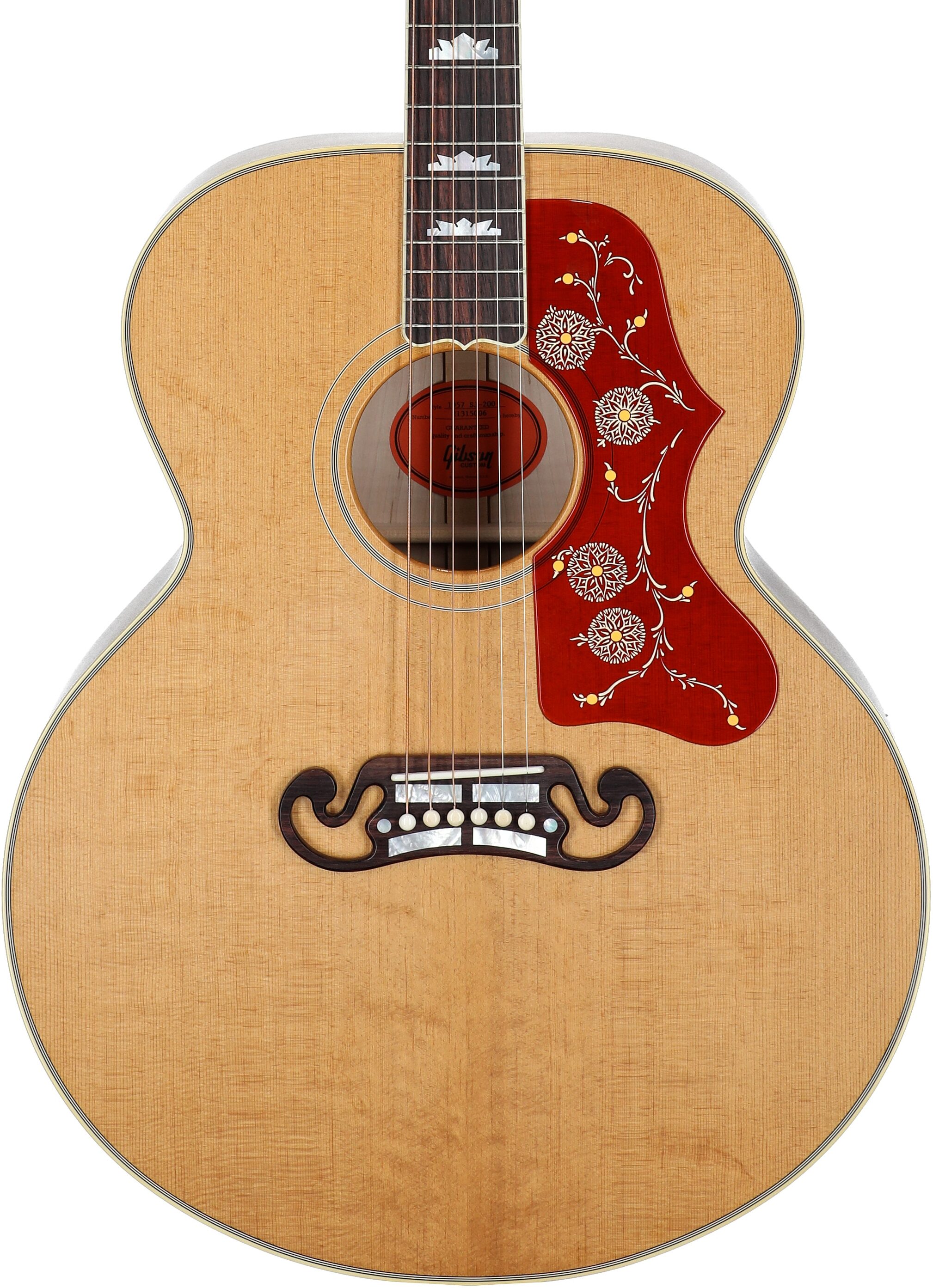 Gibson Custom Shop 1957 SJ-200 Jumbo Reissue Acoustic Guitar (with Case) 5 Gibson Custom Shop 1957 SJ-200 Jumbo Reissue Acoustic Guitar (with Case)