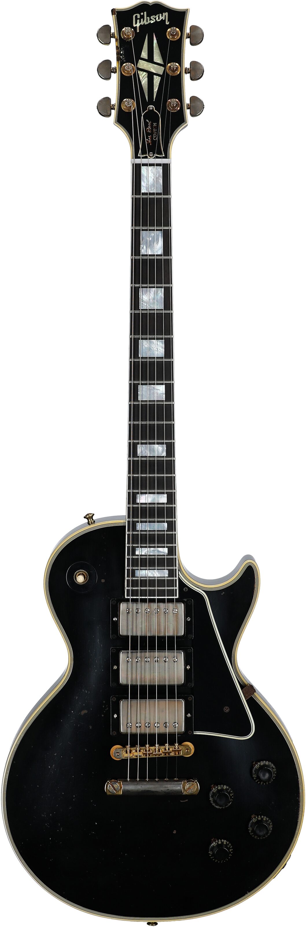 Gibson Custom Shop Eric Clapton 1958 Les Paul Custom Electric Guitar 2 Gibson Custom Shop Eric Clapton 1958 Les Paul Custom Electric Guitar