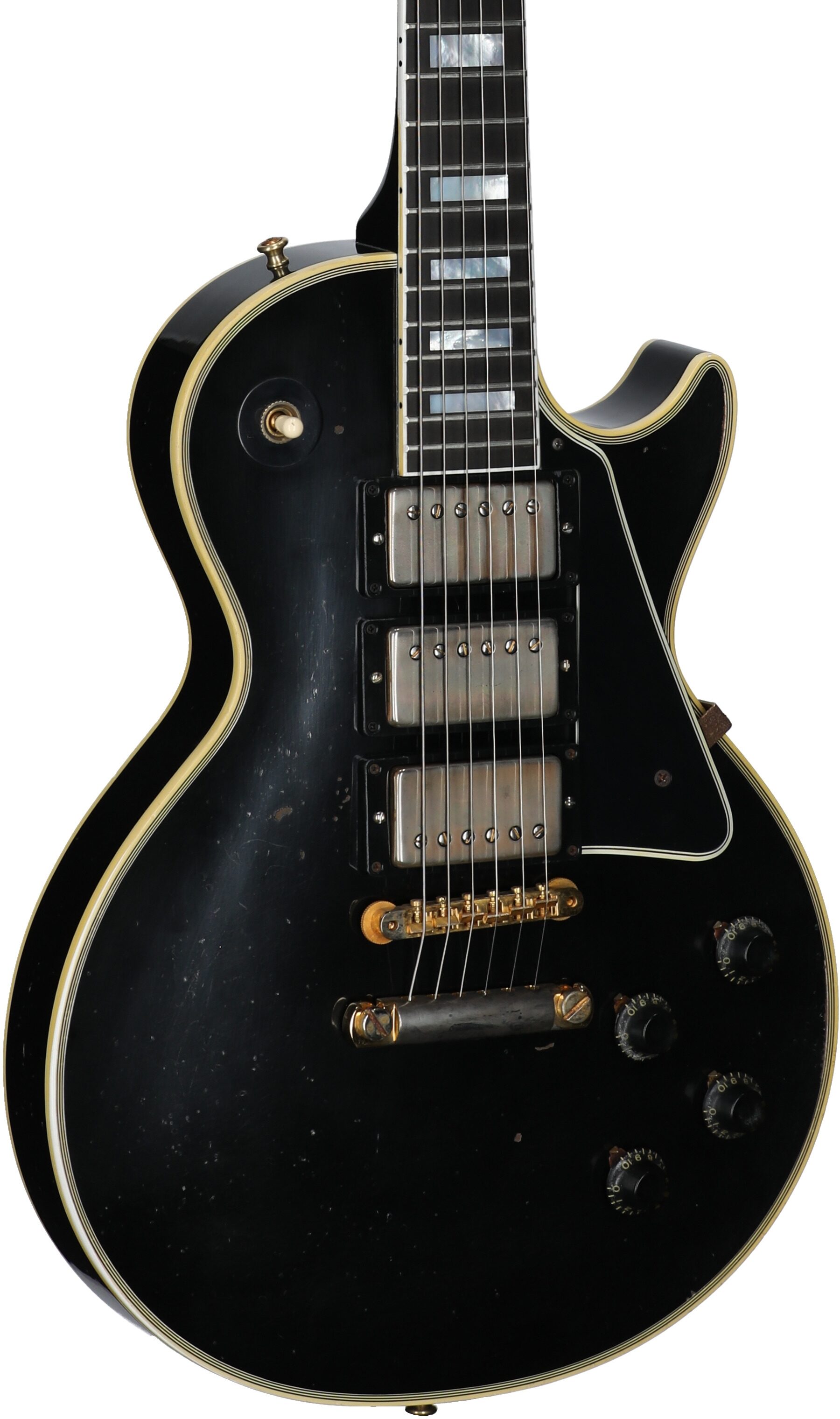 Gibson Custom Shop Eric Clapton 1958 Les Paul Custom Electric Guitar 3 Gibson Custom Shop Eric Clapton 1958 Les Paul Custom Electric Guitar