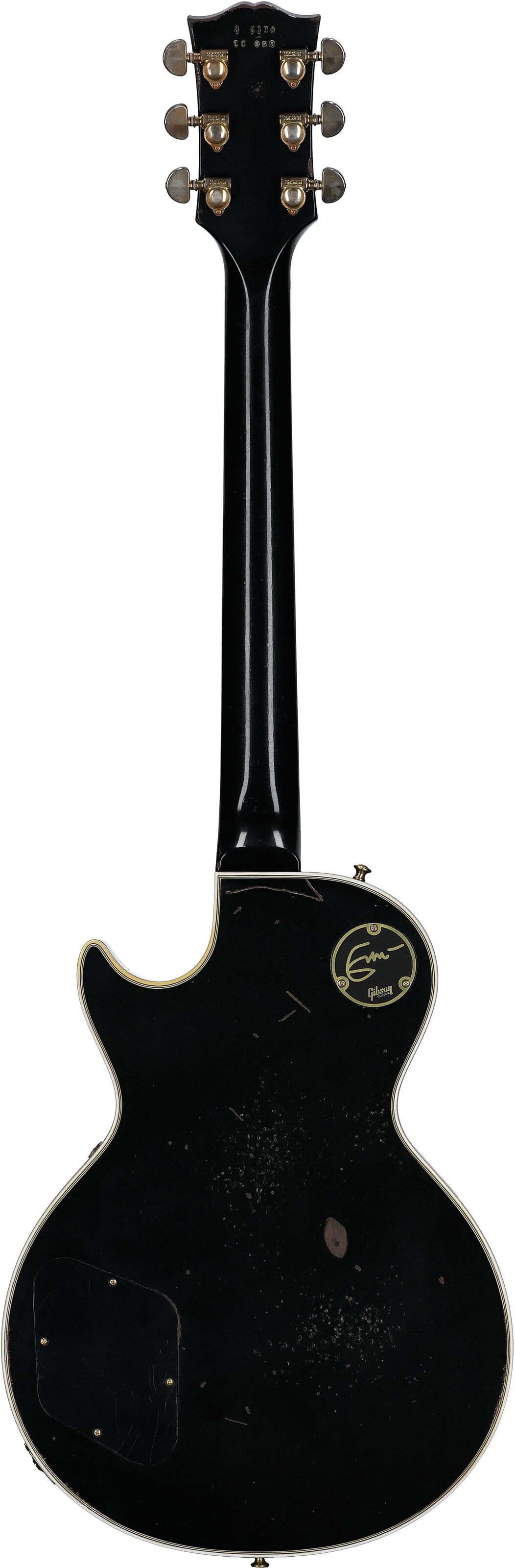 Gibson Custom Shop Eric Clapton 1958 Les Paul Custom Electric Guitar 4 Gibson Custom Shop Eric Clapton 1958 Les Paul Custom Electric Guitar