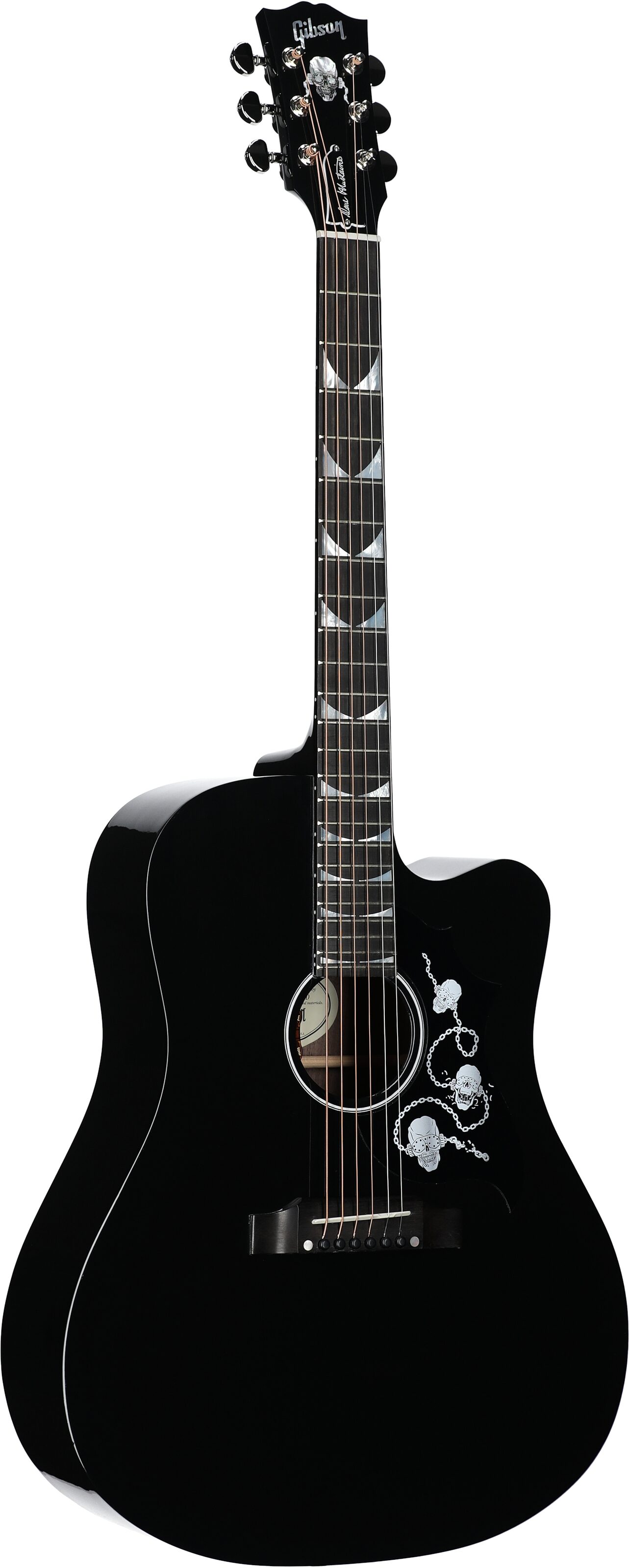Gibson Dave Mustaine Songwriter Acoustic Electric Guitar (with Case) 6 Gibson Dave Mustaine Songwriter Acoustic Electric Guitar (with Case)
