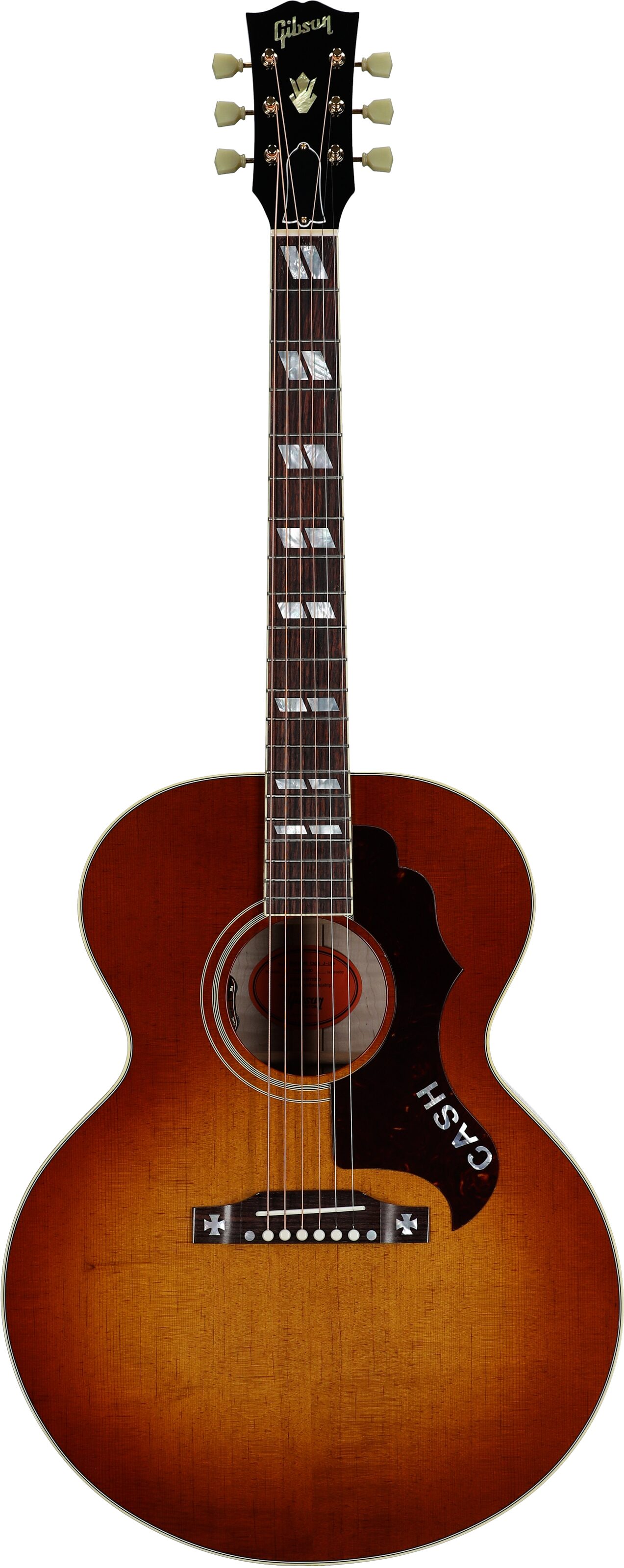 Gibson Limited Edition Custom Shop Rosanne Cash J-185 Jumbo Acoustic-Electric Guitar, (with Case) 2 Gibson Limited Edition Custom Shop Rosanne Cash J-185 Jumbo Acoustic-Electric Guitar, (with Case)