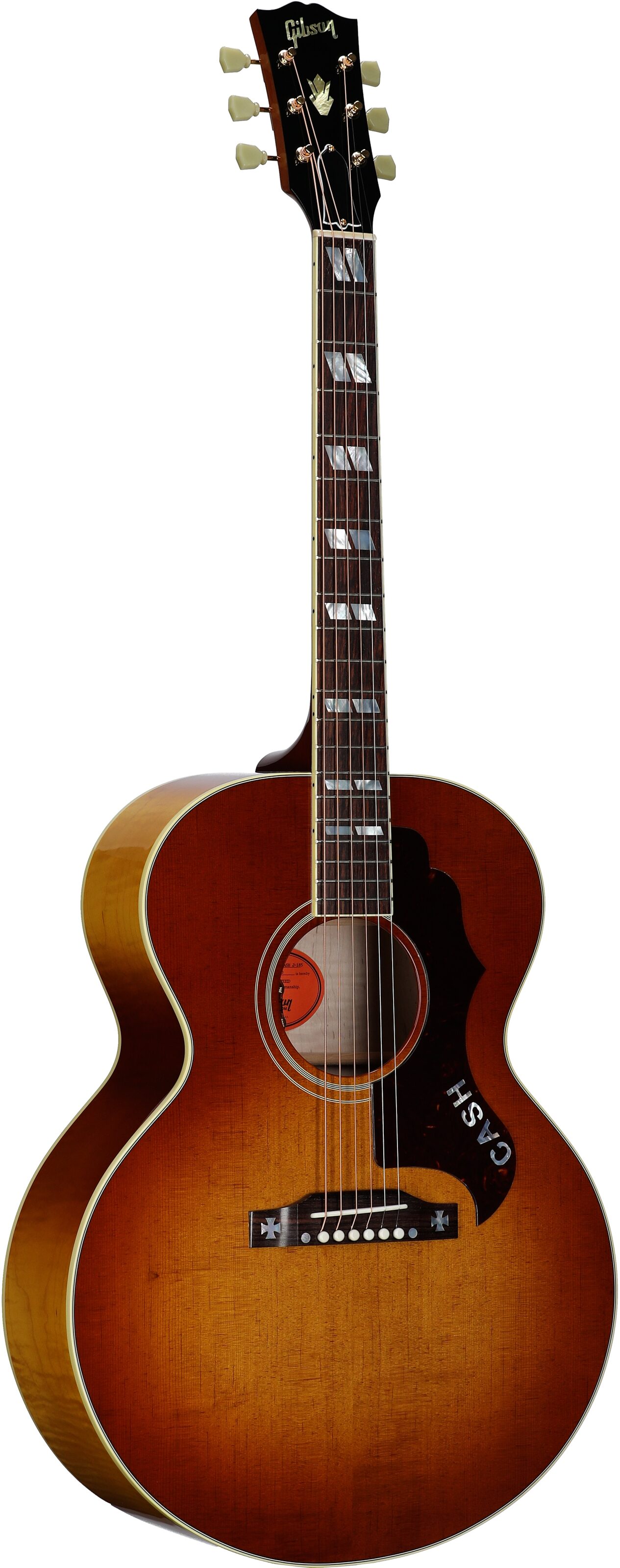 Gibson Limited Edition Custom Shop Rosanne Cash J-185 Jumbo Acoustic-Electric Guitar, (with Case) 8 Gibson Limited Edition Custom Shop Rosanne Cash J-185 Jumbo Acoustic-Electric Guitar, (with Case)
