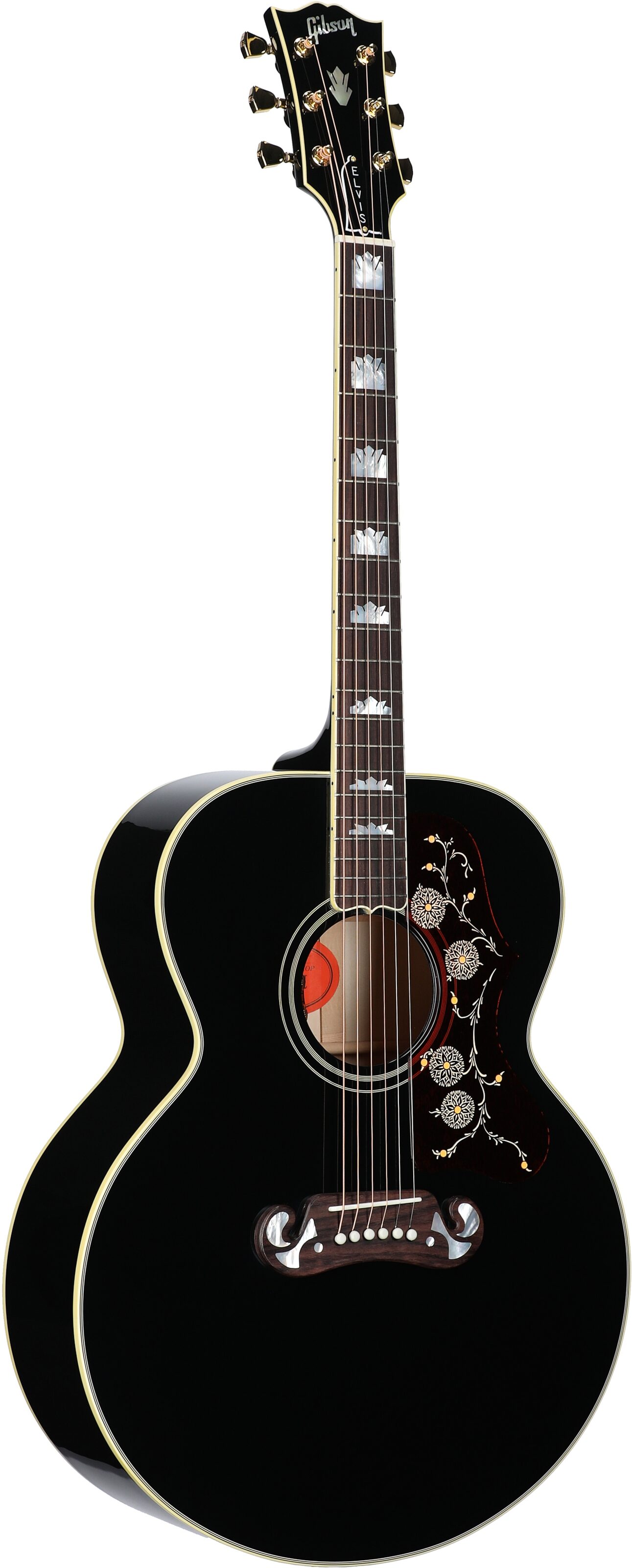 Gibson Elvis Presley SJ-200 Jumbo Acoustic-Electric Guitar (with Case) 6 Gibson Elvis Presley SJ-200 Jumbo Acoustic-Electric Guitar (with Case)