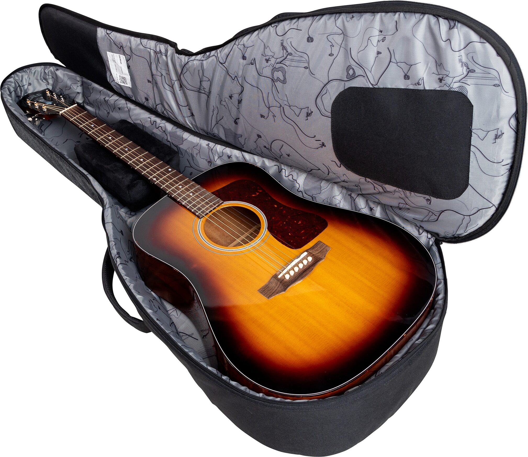 Gator Someone Somewhere Core Dreadnought Acoustic Guitar Gig Bag 4 Gator Someone Somewhere Core Dreadnought Acoustic Guitar Gig Bag