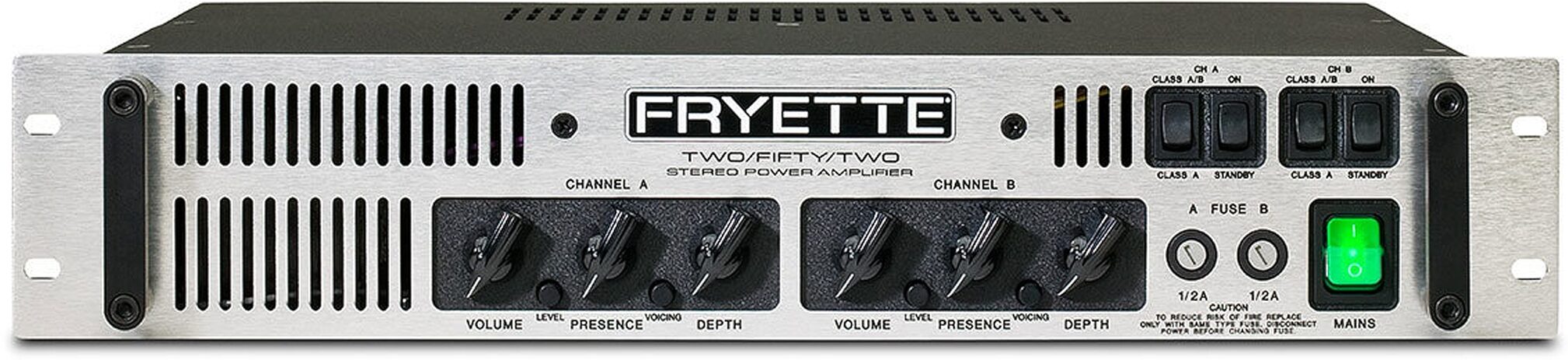 Fryette G-2502-S Two/Fifty/Two Stereo Power Amplifier (2x50 Watts)