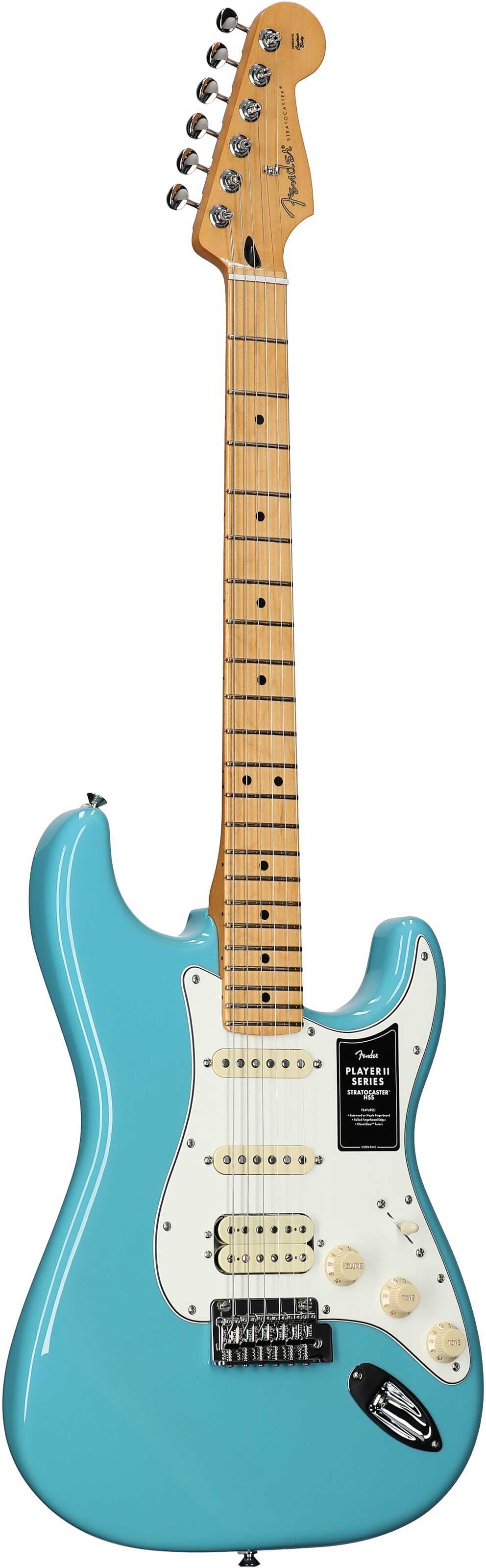Fender Player II Stratocaster HSS Electric Guitar, with Maple Fingerboard 6 Fender Player II Stratocaster HSS Electric Guitar, with Maple Fingerboard