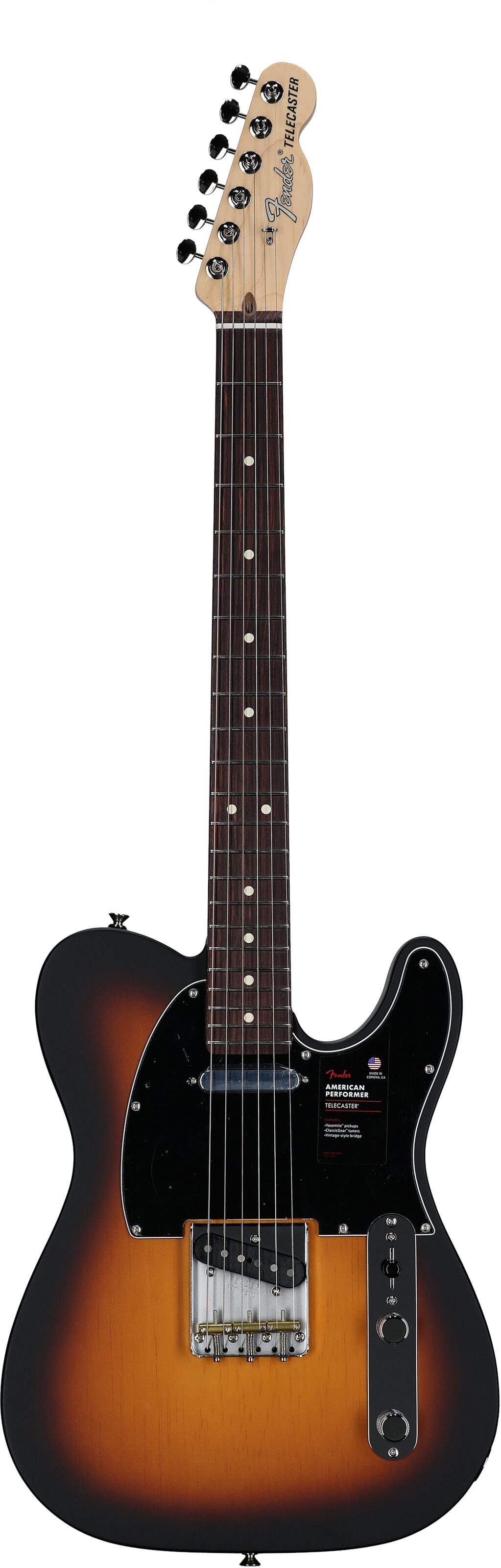 Fender Limited Edition American Performer Timber Telecaster Electric Guitar, with Rosewood Fingerboard 2 Fender Limited Edition American Performer Timber Telecaster Electric Guitar, with Rosewood Fingerboard