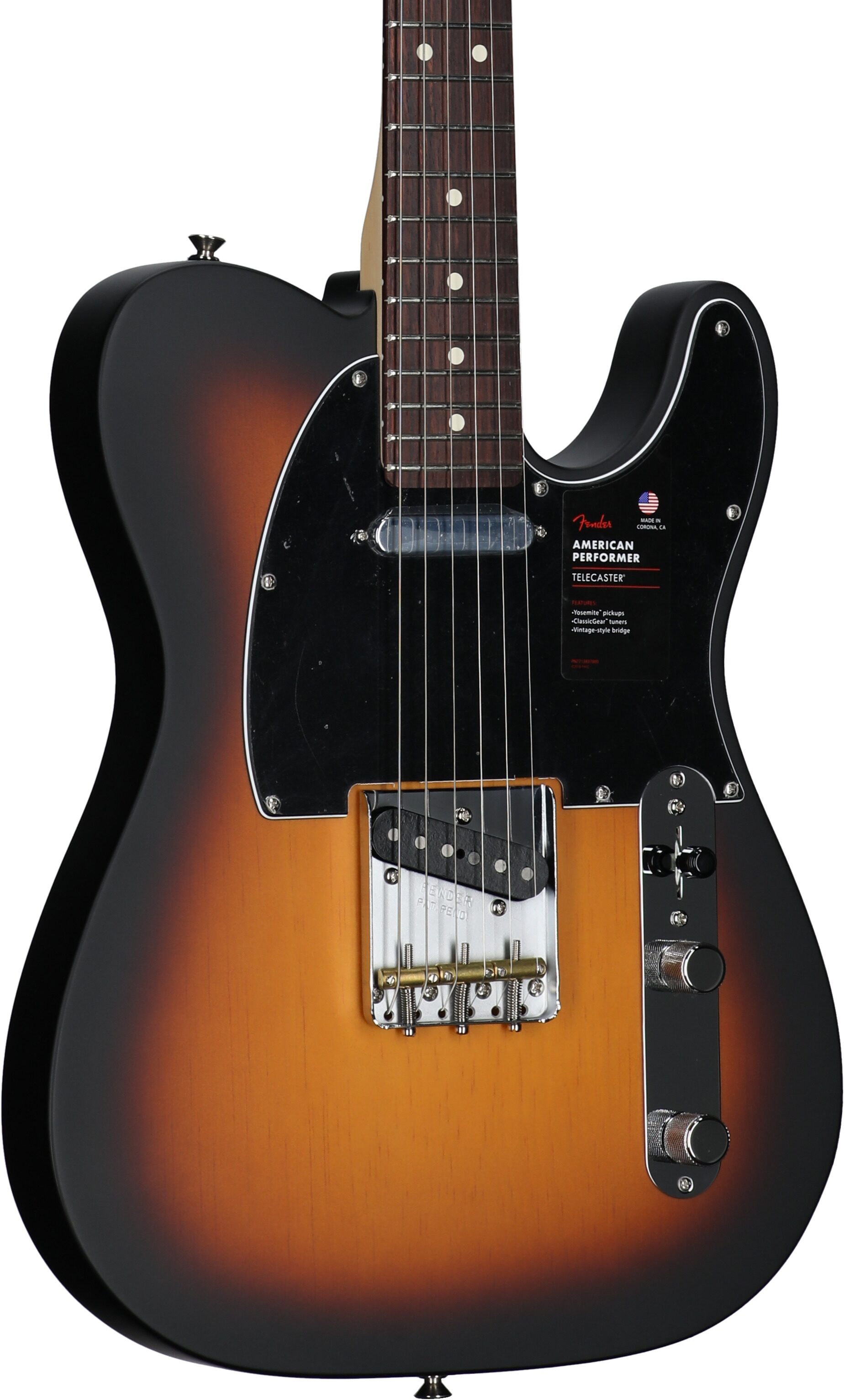 Fender Limited Edition American Performer Timber Telecaster Electric Guitar, with Rosewood Fingerboard 1 Fender Limited Edition American Performer Timber Telecaster Electric Guitar, with Rosewood Fingerboard