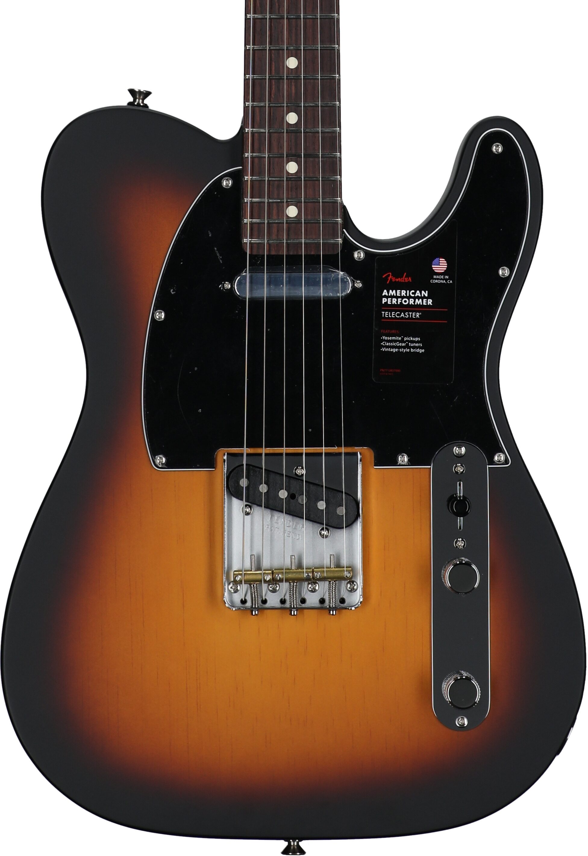Fender Limited Edition American Performer Timber Telecaster Electric Guitar, with Rosewood Fingerboard 5 Fender Limited Edition American Performer Timber Telecaster Electric Guitar, with Rosewood Fingerboard