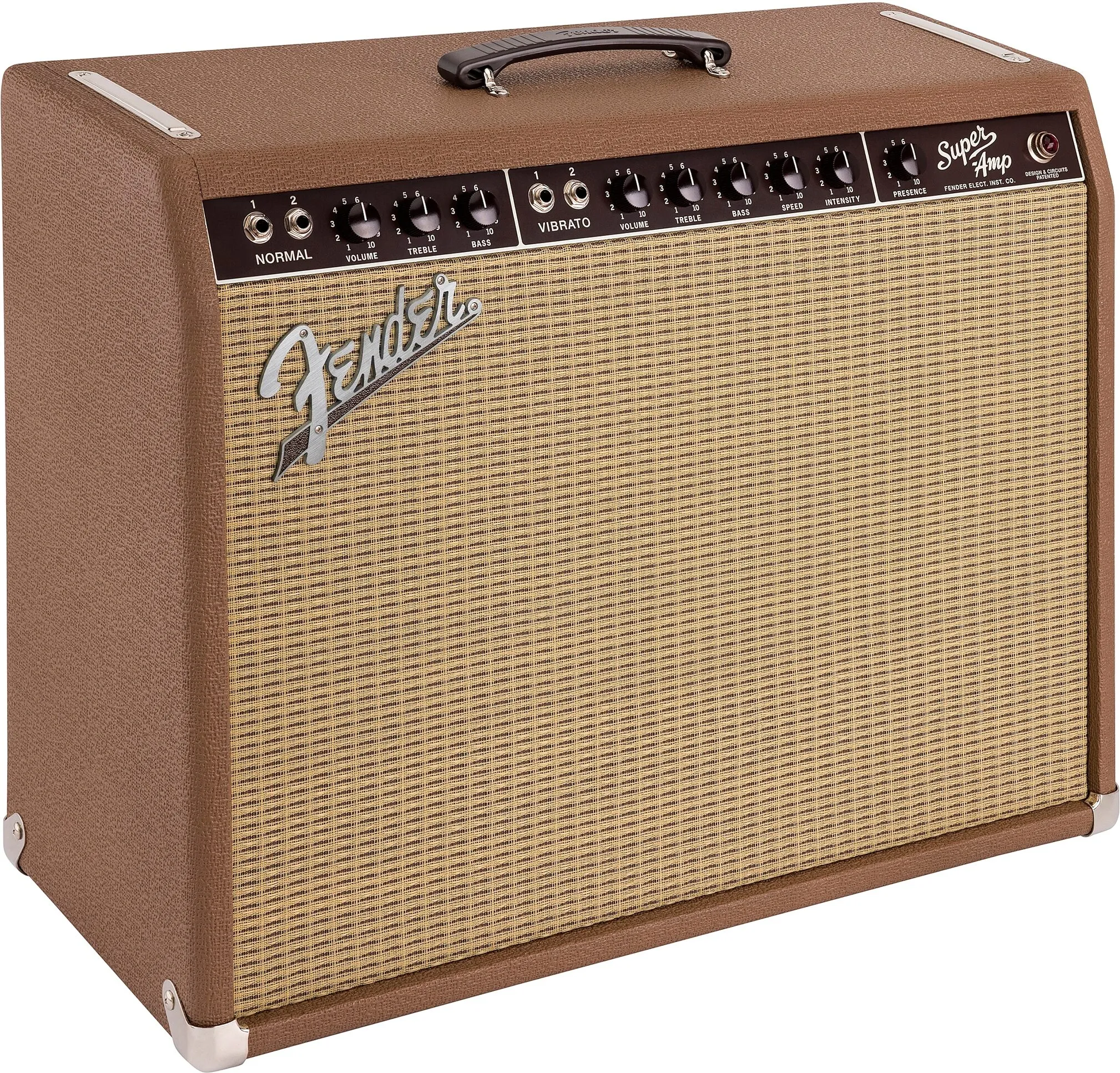 Fender American Vintage '62 Super Amp Guitar Tube Amplifier (40 Watts, 2x10") 1 Fender American Vintage '62 Super Amp Guitar Tube Amplifier (40 Watts, 2x10")