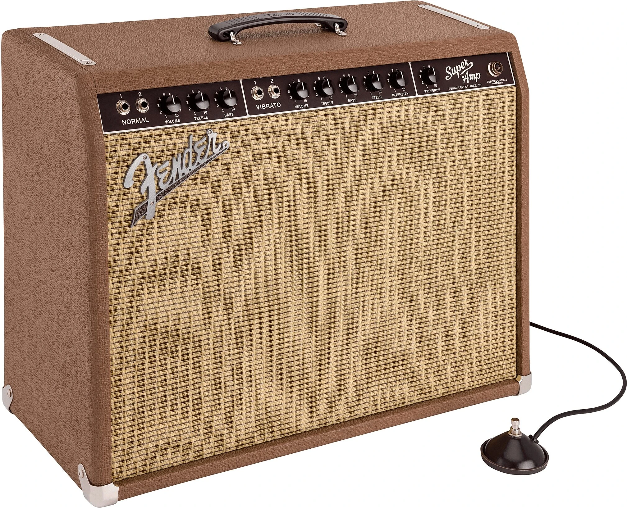 Fender American Vintage '62 Super Amp Guitar Tube Amplifier (40 Watts, 2x10") 4 Fender American Vintage '62 Super Amp Guitar Tube Amplifier (40 Watts, 2x10")