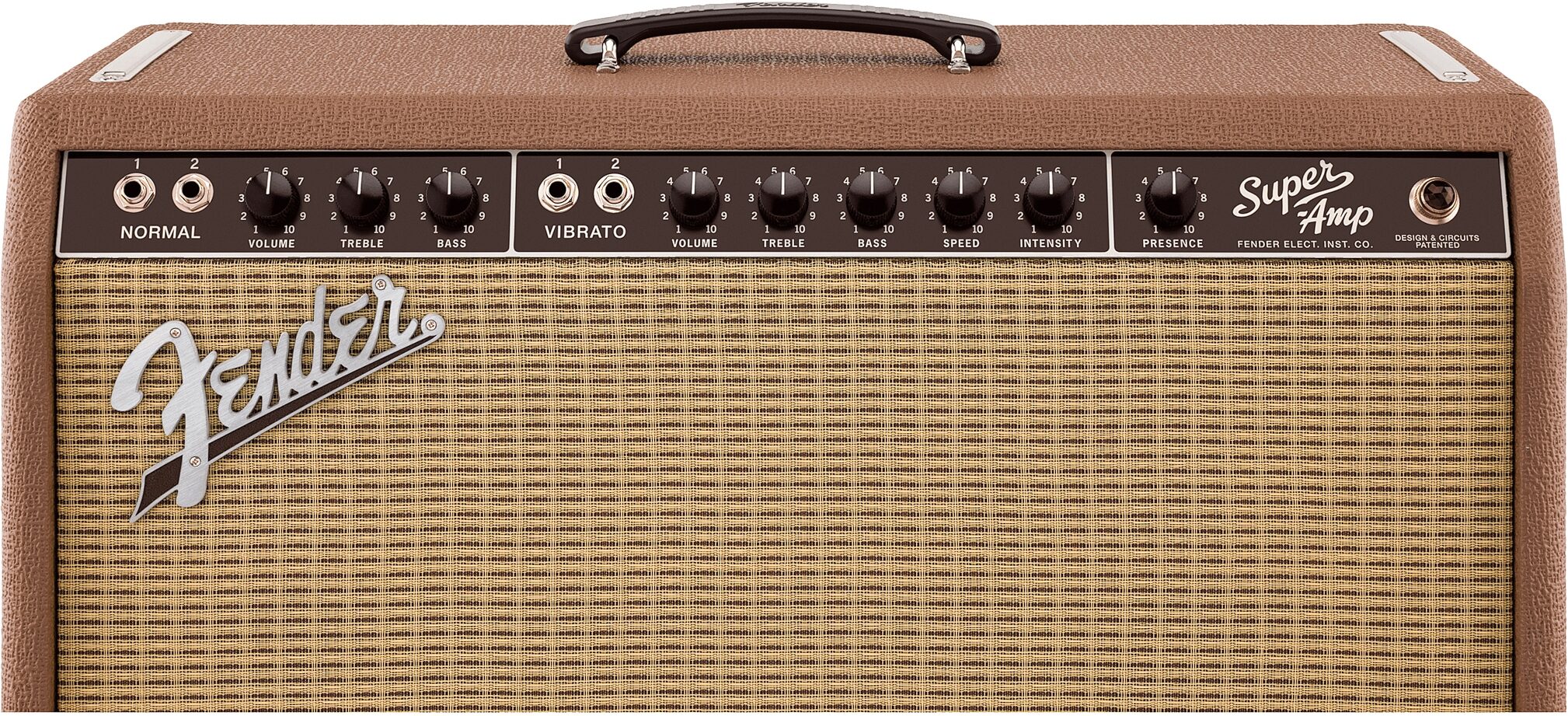 Fender American Vintage '62 Super Amp Guitar Tube Amplifier (40 Watts, 2x10") 5 Fender American Vintage '62 Super Amp Guitar Tube Amplifier (40 Watts, 2x10")